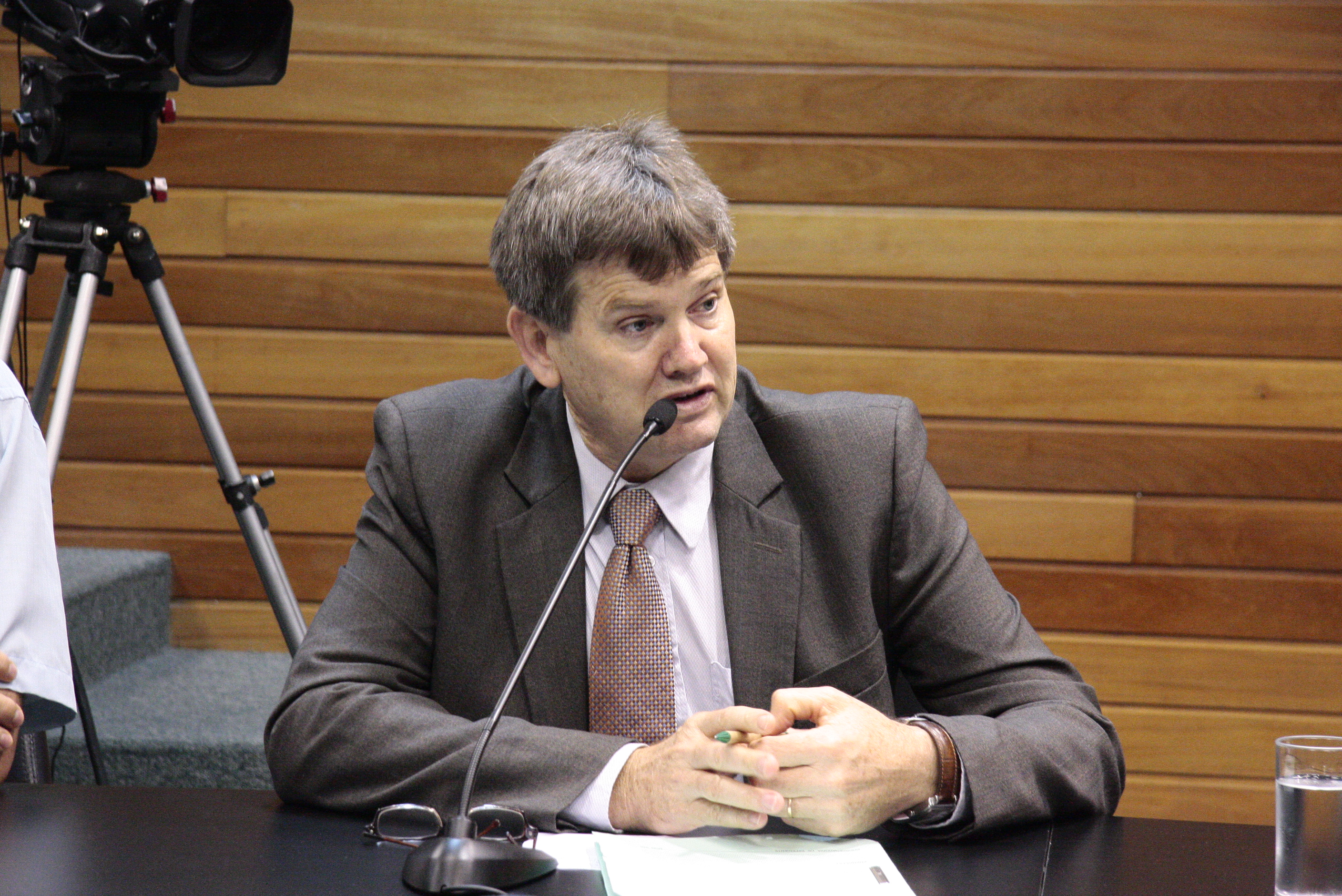 Reunião da Comissão de Constituição e Justiça - Airton Spies Sec. Adjunto de Estado da agricultura e da Pesca. Foto Jonas Lemos Campos