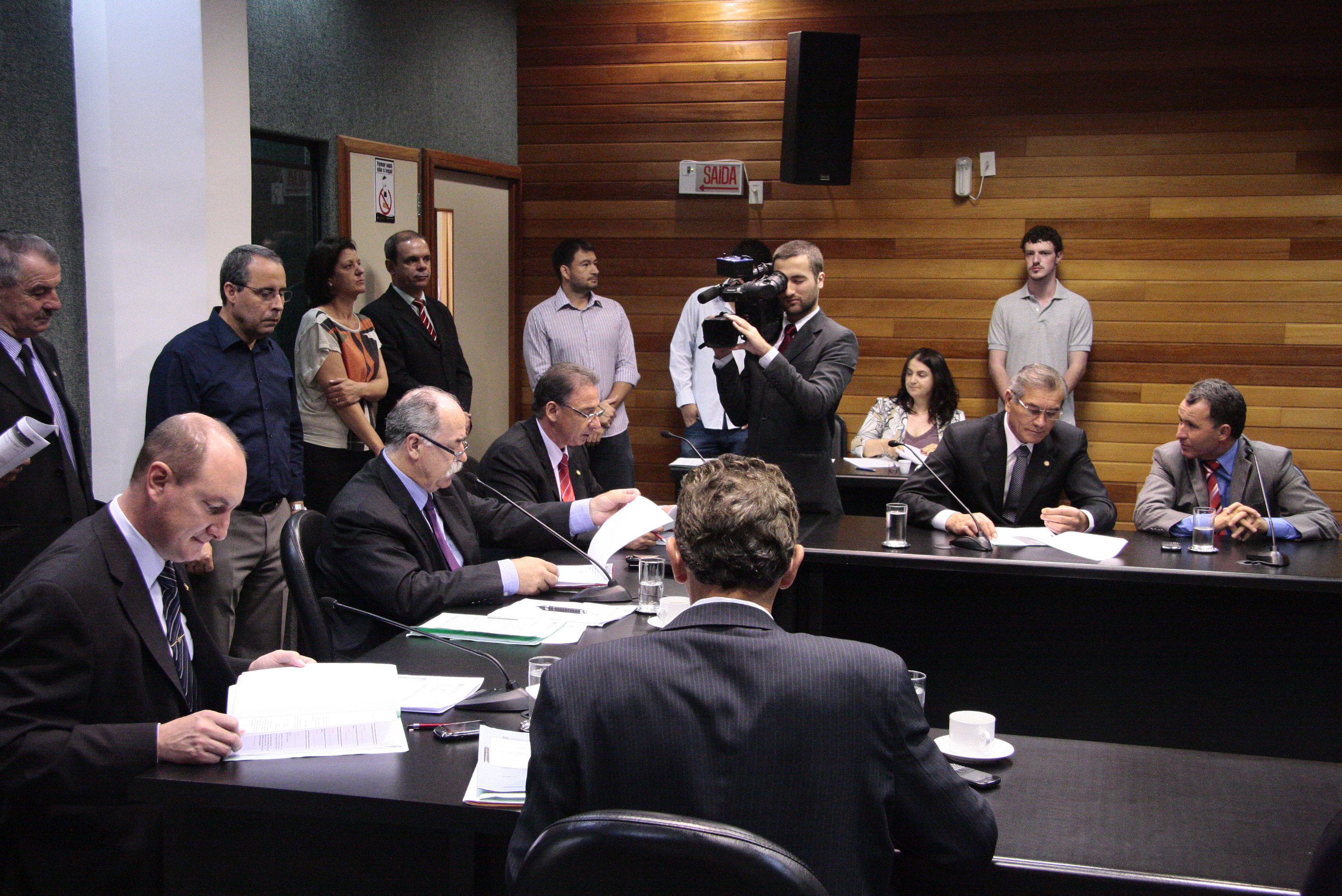 Reunião da Comissão de Constituição e Justiça. Foto Jonas Lemos Campos