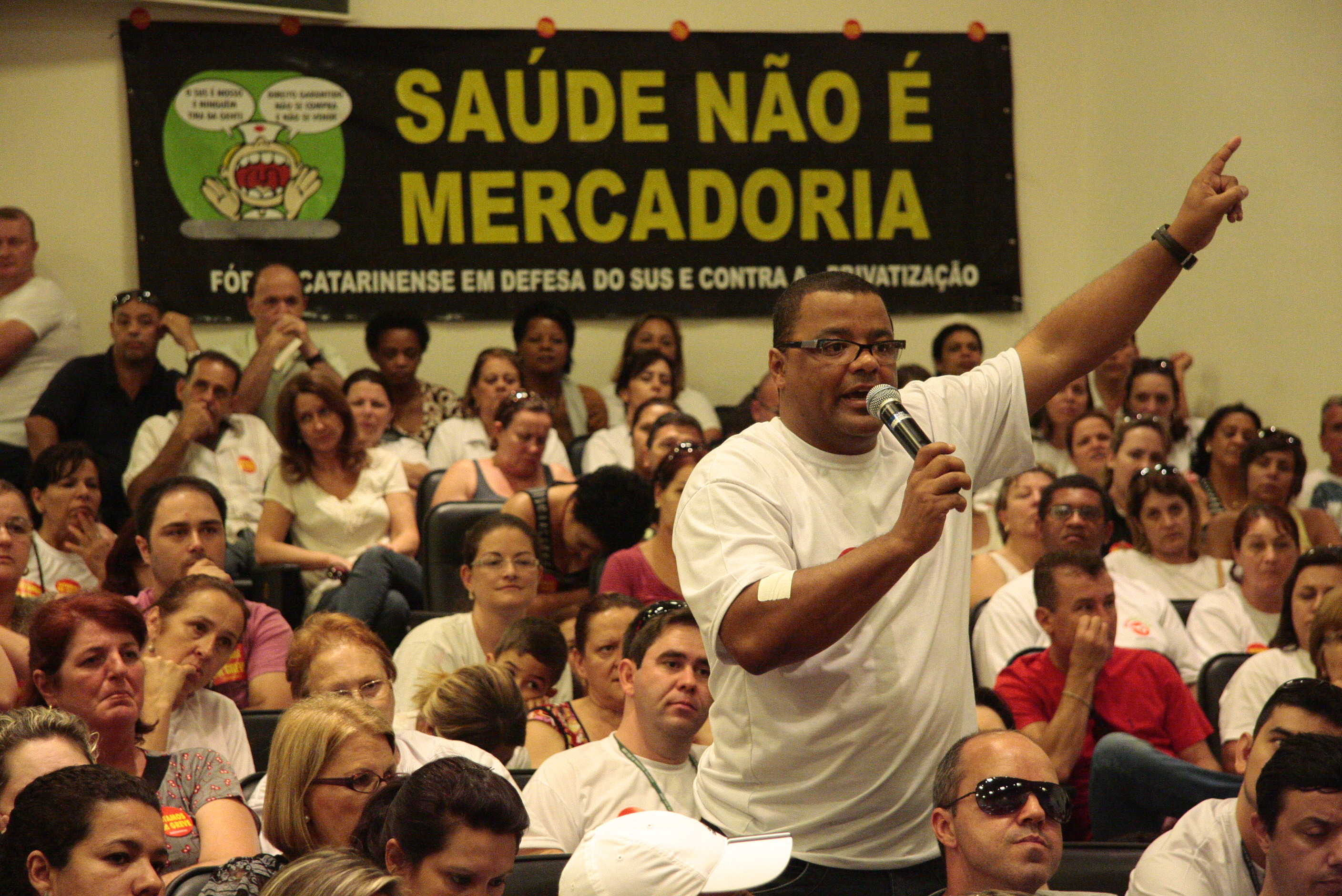Audiência Pública sobre a Situação da Greve dos Servidores da Saúde de Santa Catarina - Foto: Thiago Marthendal
