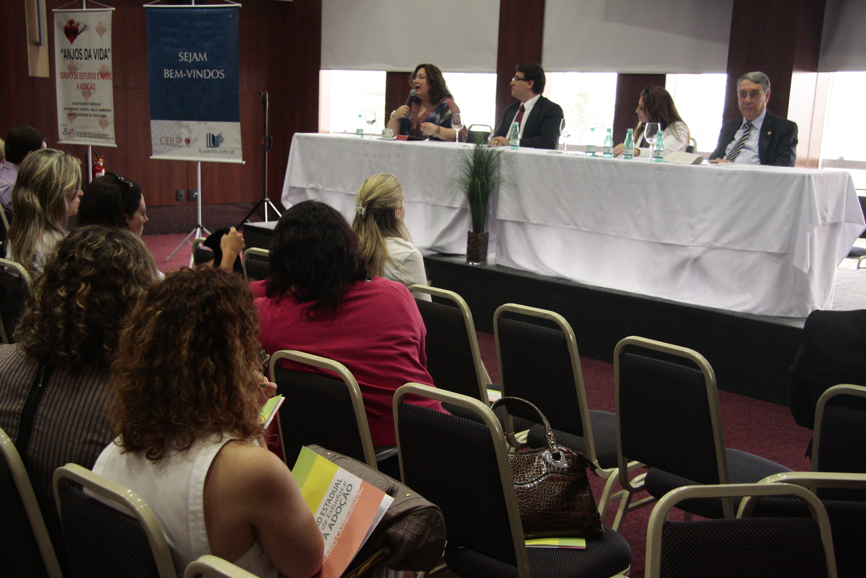 Mesa Redonda: Garantias Jurídicas da Adoção e suas Controvérsias. Foto: Miriam Zomer