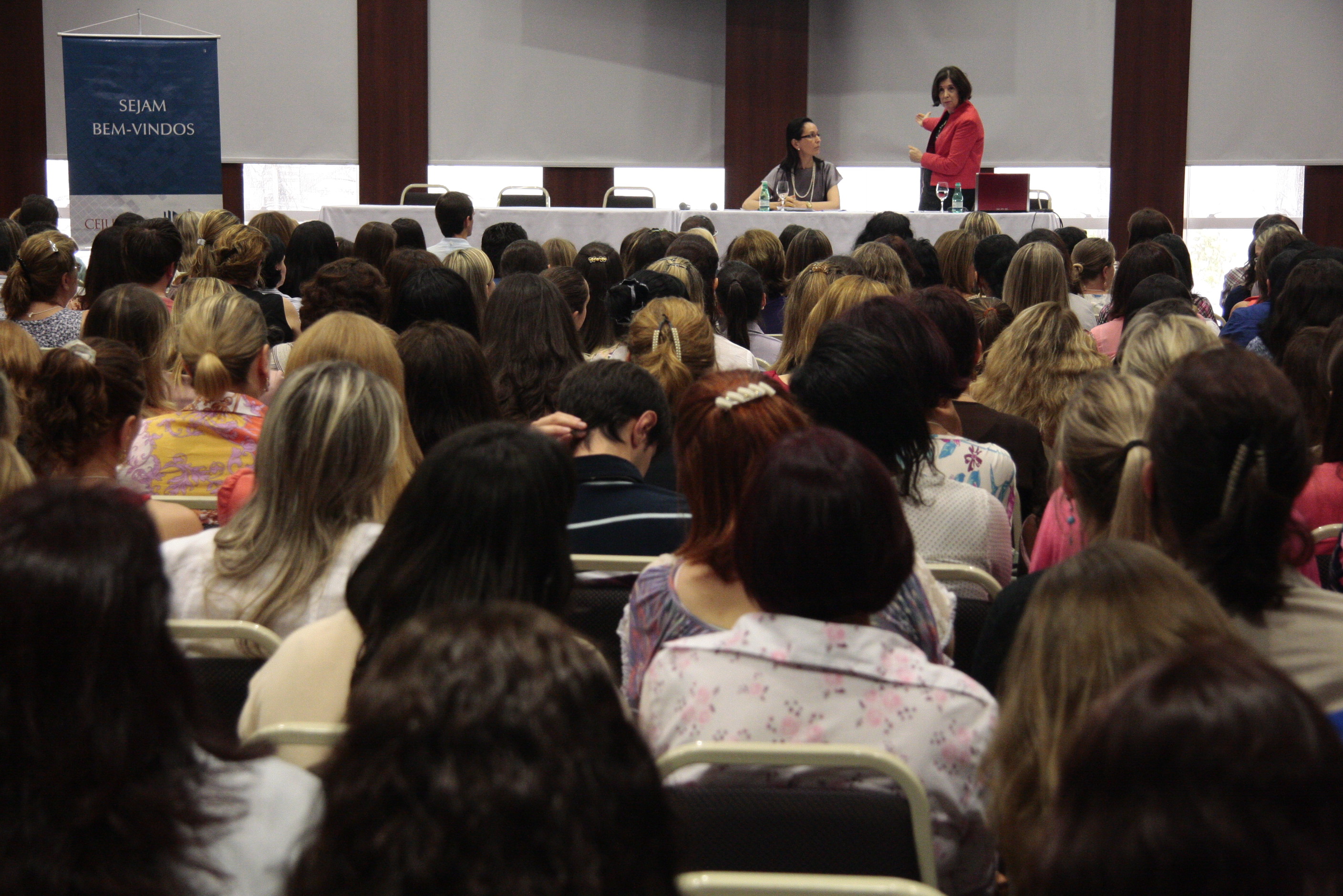 Conferência: A Prevenção dos Riscos de Fracasso de uma Adoção - Silvia Nabinger, Assistente Social de Porto Alegre/RS. Foto: Miriam Zomer