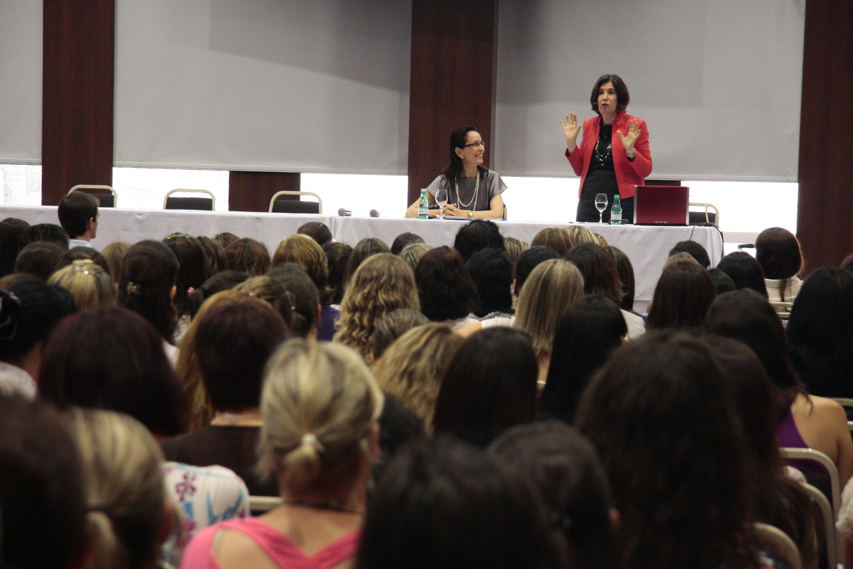 Conferência: A Prevenção dos Riscos de Fracasso de uma Adoção - Silvia Nabinger, Assistente Social de Porto Alegre/RS. Foto: Miriam Zomer