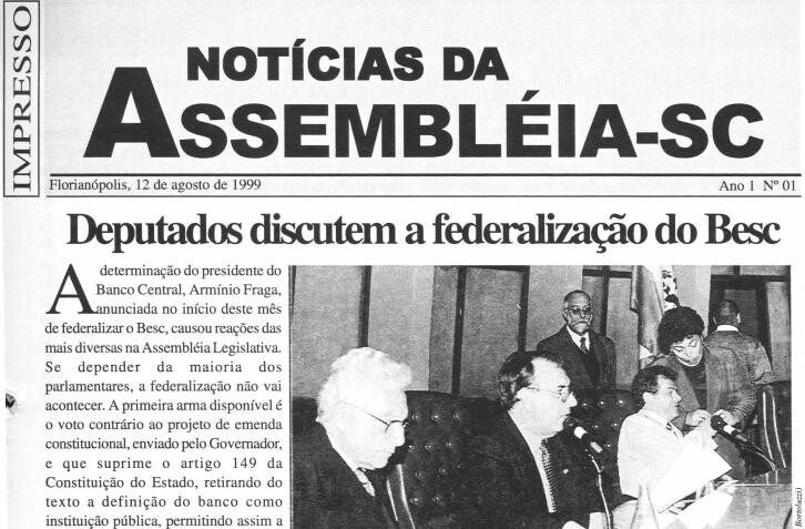 Acervo completo do jornal AL Notícias está disponível para consulta