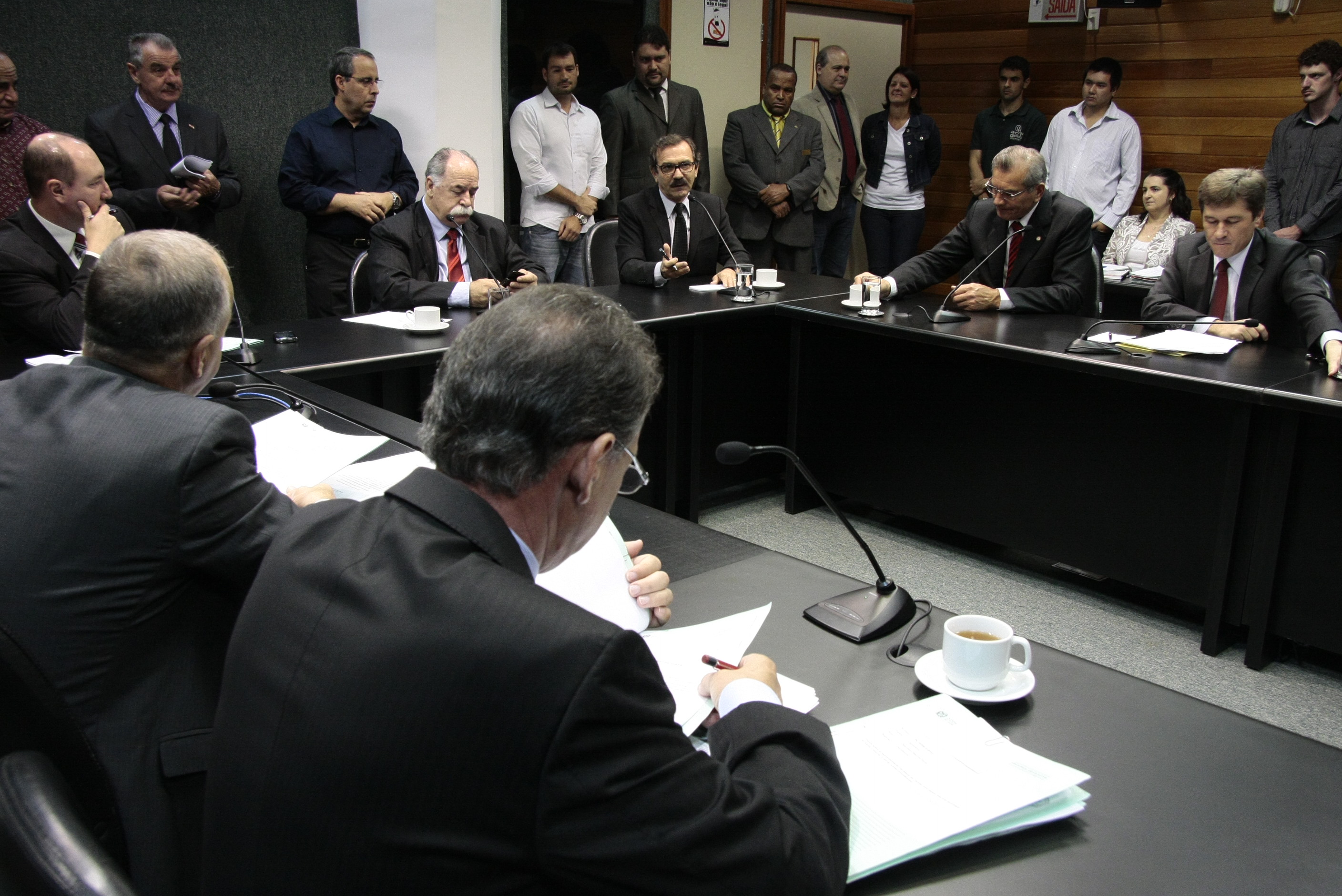 Reunião da Comissão de Constituição e Justiça. Foto: Miriam Zomer