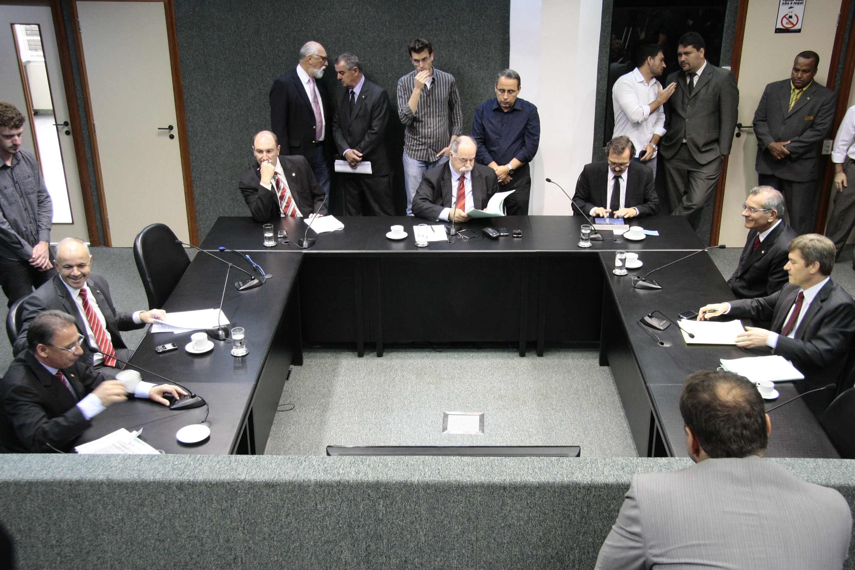 Reunião da Comissão de Constituição e Justiça. Foto: Miriam Zomer