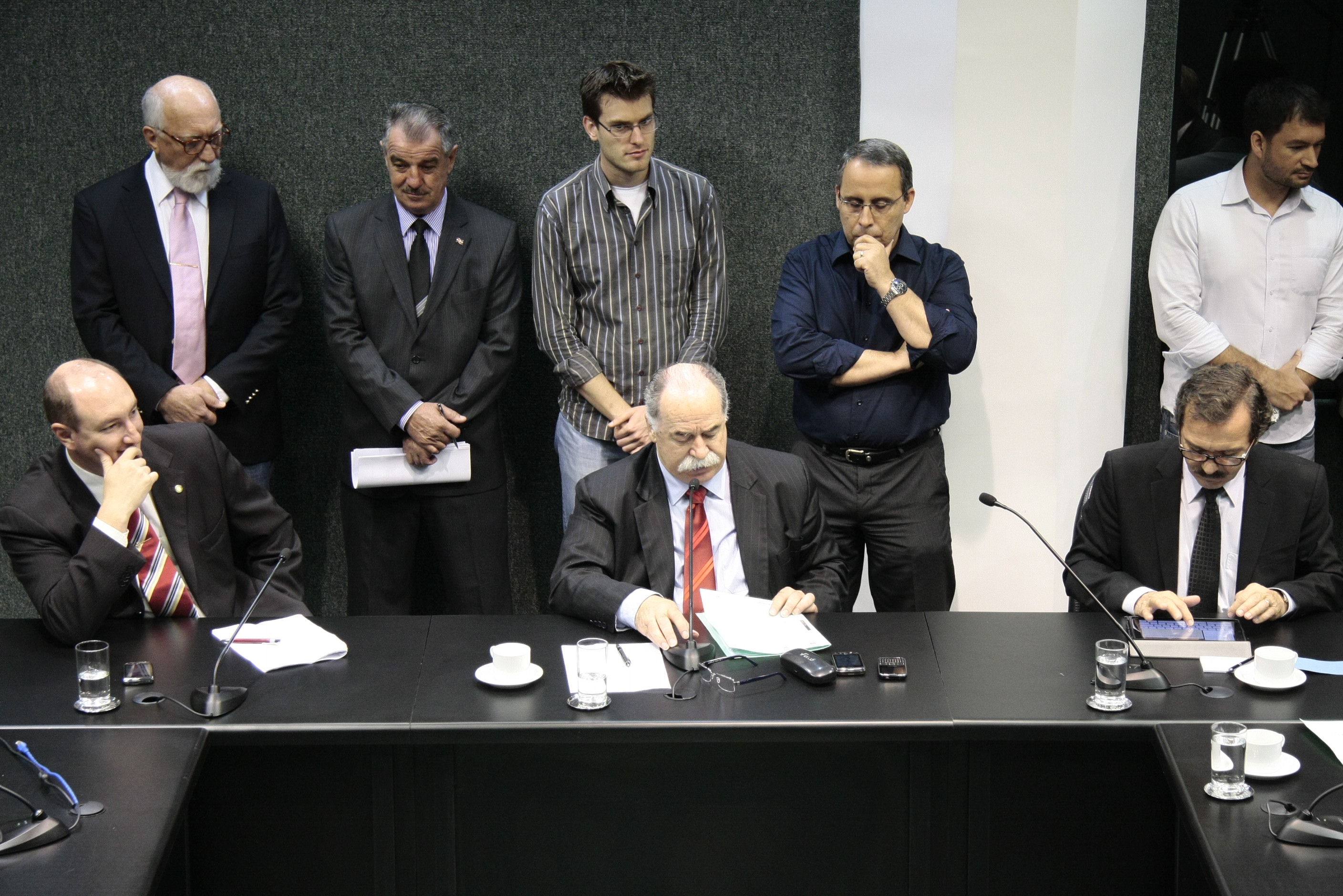 Reunião da Comissão de Constituição e Justiça. Foto: Miriam Zomer
