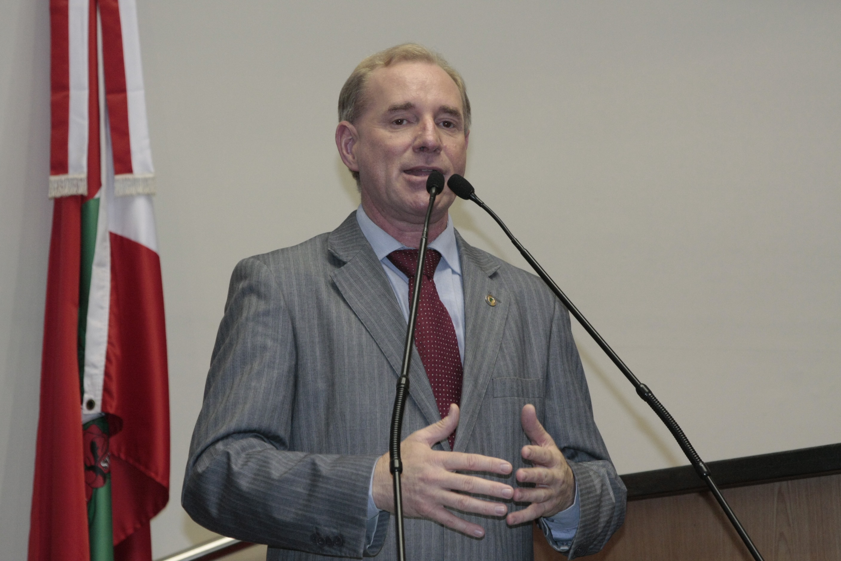 Deputado Aldo Schneider (PMDB) - Foto Solon Soares