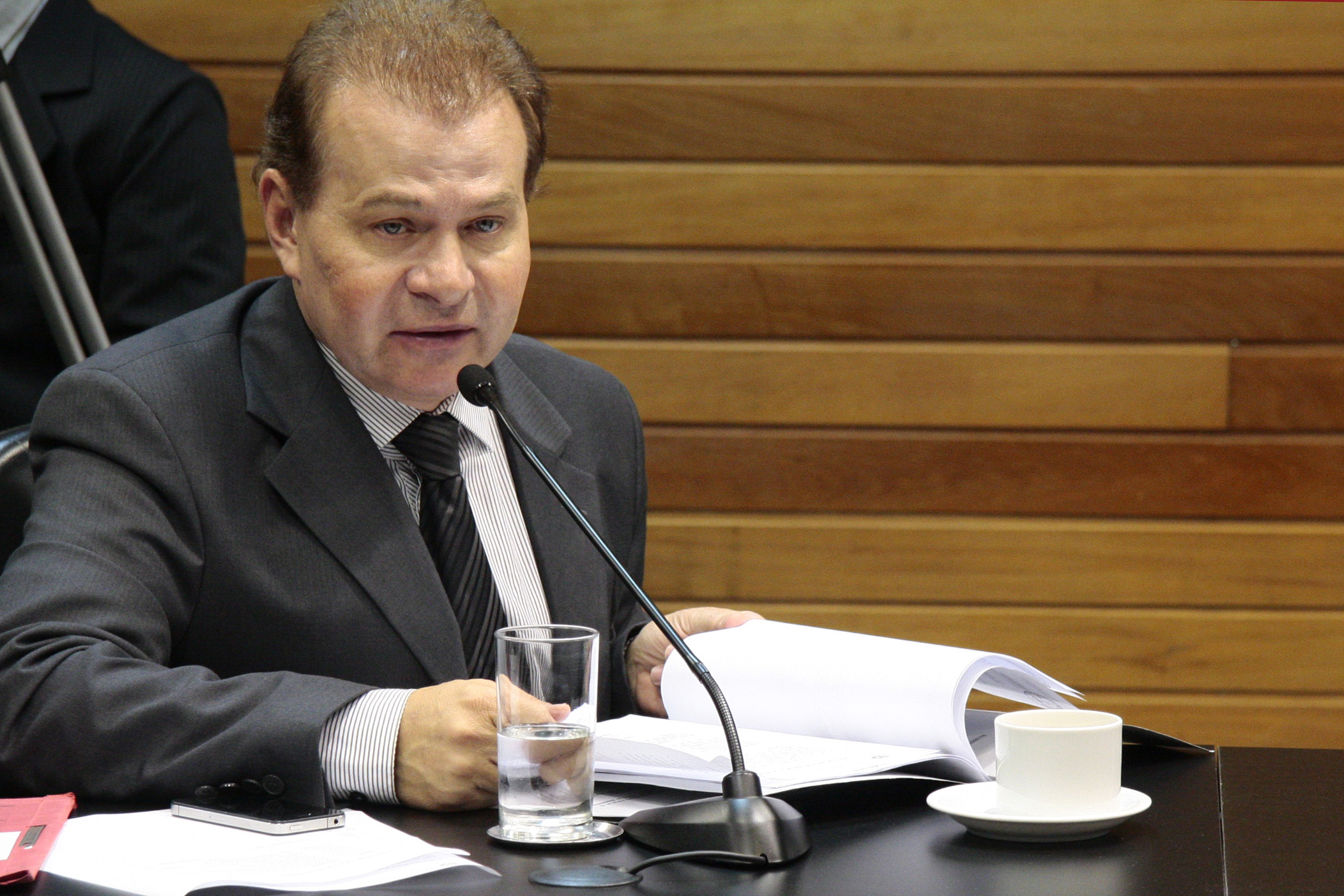 Reunião da Comissão de Finanças e Tributação. Deputado Gilmar Knaesel (PSDB)  Foto: Miriam Zomer