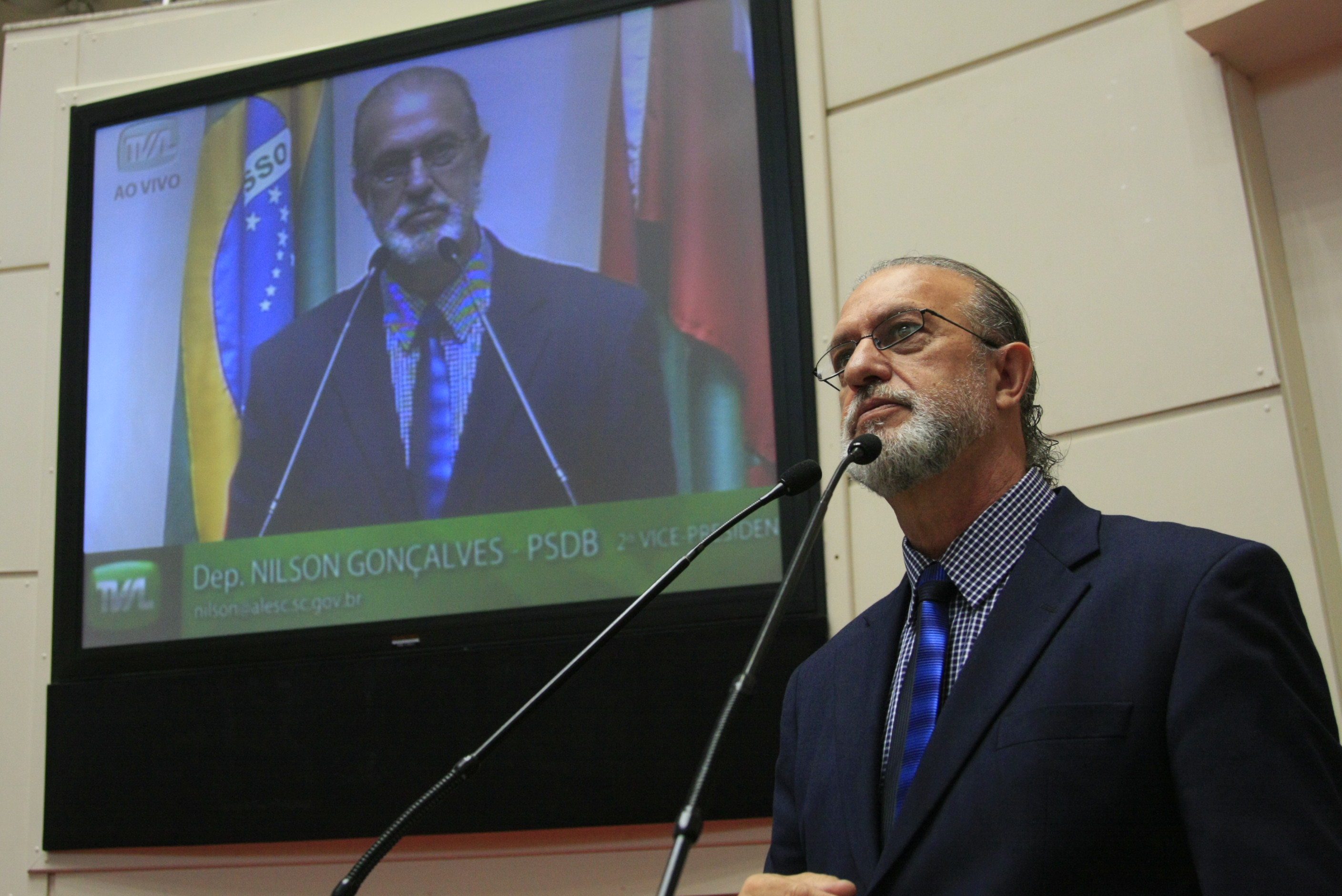 Sessão Plenária - Deputado Nilson Gonçalves (PSDB) - Foto: Lucas Gabriel Diniz