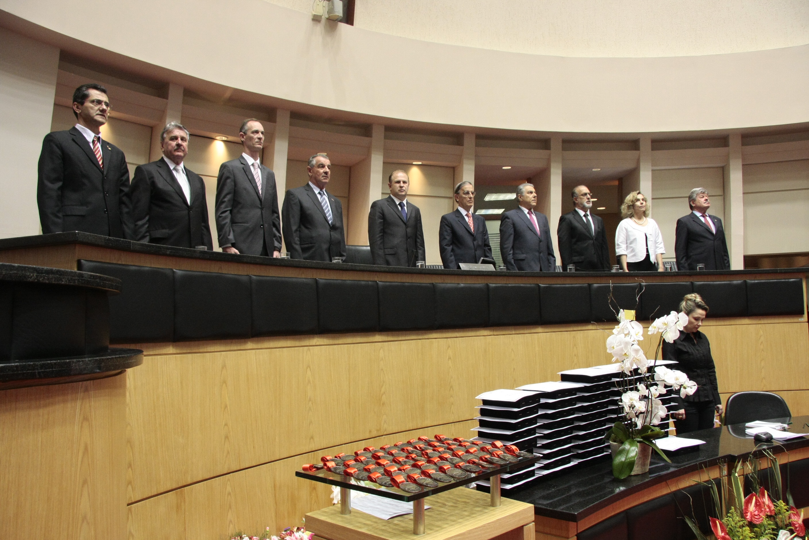 Sessão Solene da Comenda do Legislativo. Foto: Solon Soares