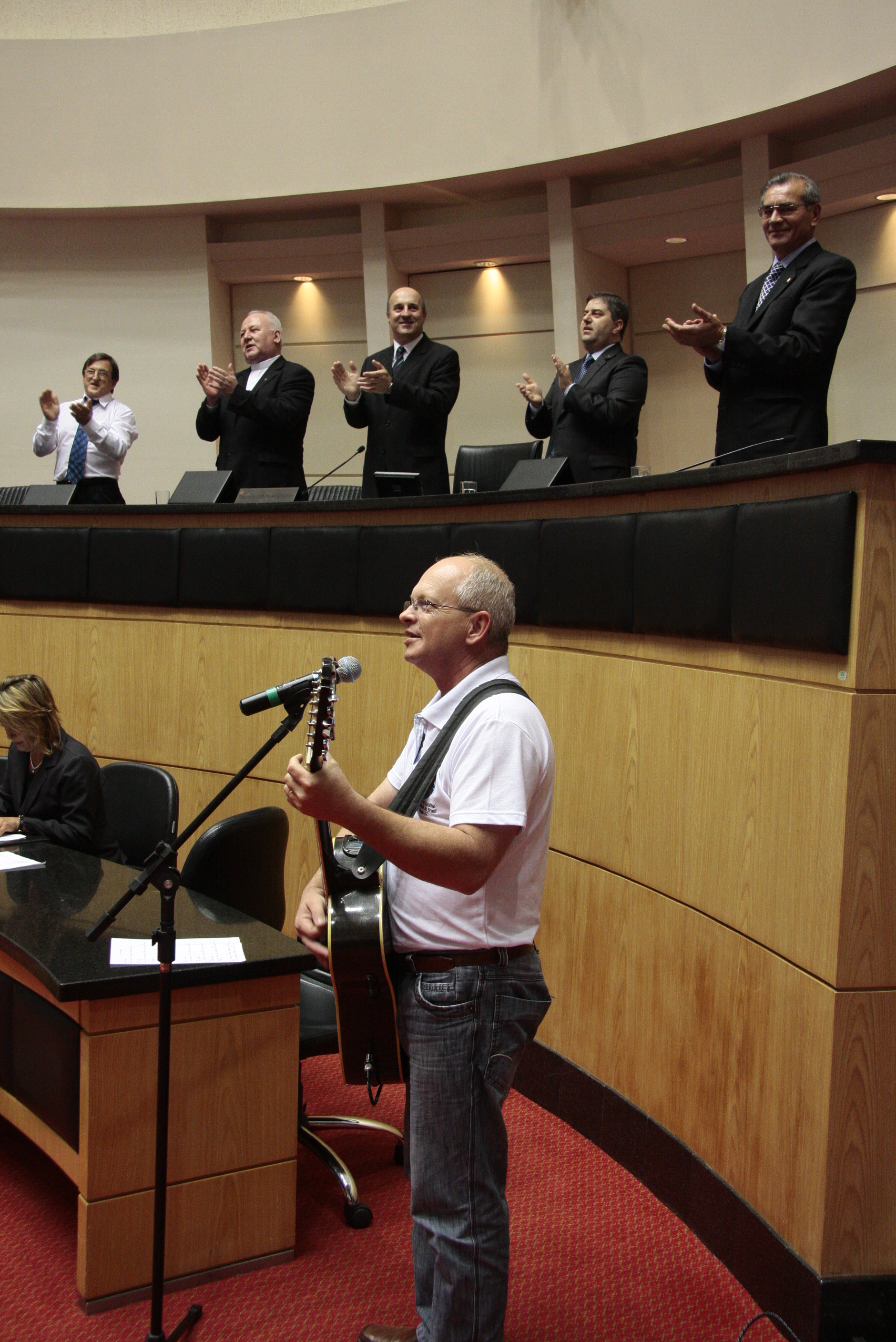 Sessão Especial em homenagem ao Movimento de Cursilhos de Cristandade - MCC, pela passagem dos seus 50 anos no Brasil e 42 anos em Santa Catarina. Foto:Miriam Zomer