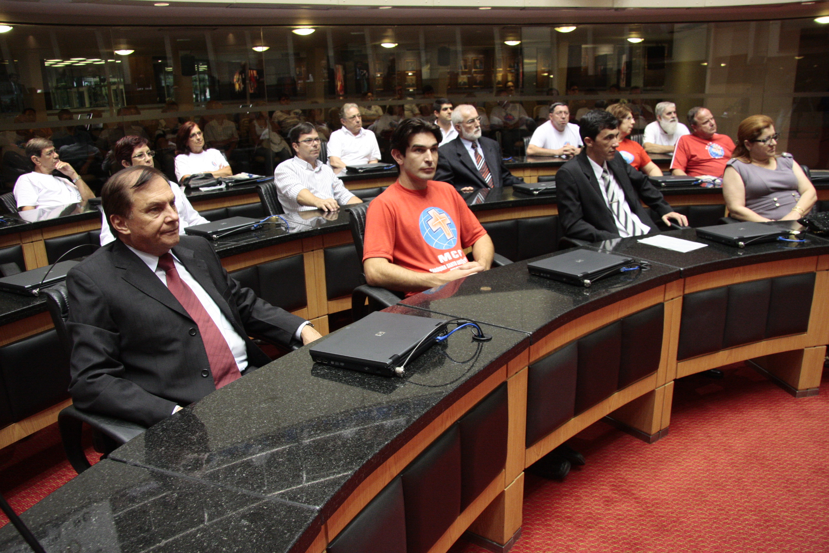 Sessão Especial em homenagem ao Movimento de Cursilhos de Cristandade - MCC, pela passagem dos seus 50 anos no Brasil e 42 anos em Santa Catarina. Foto:Miriam Zomer