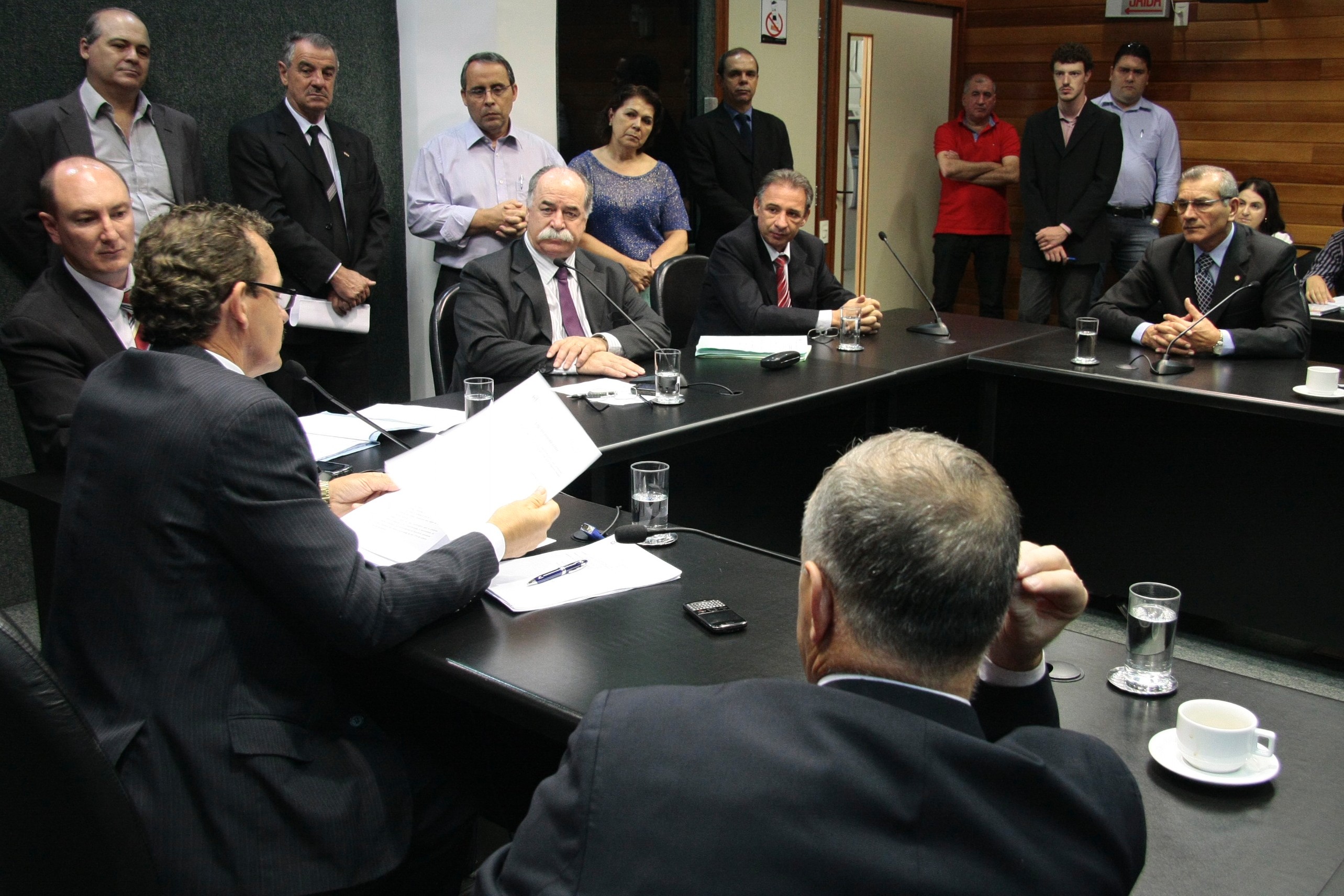 Reunião da Comissão de Constituição e Justiça: Foto Thiago Marthendal
