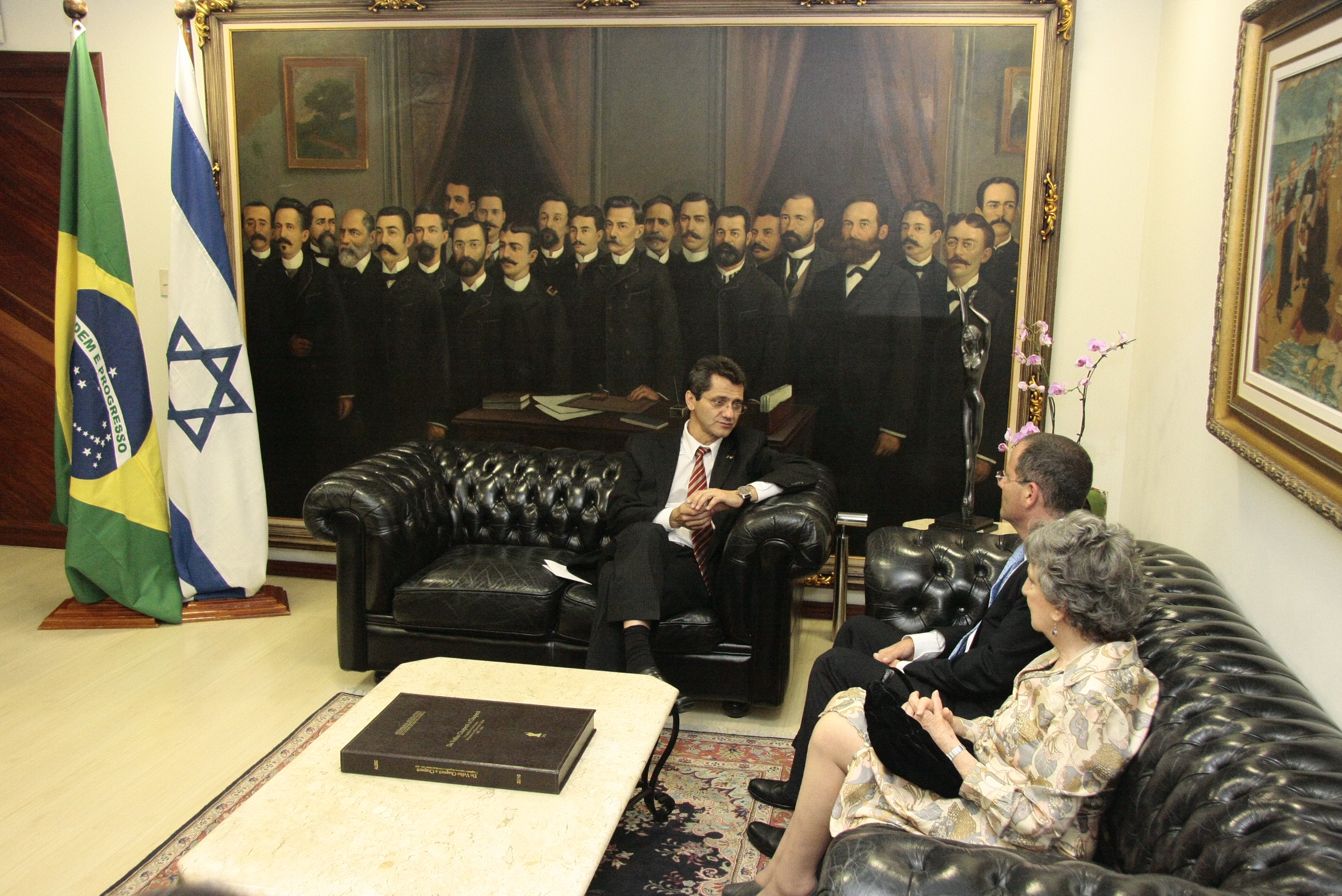 Visita do Consul de Israel