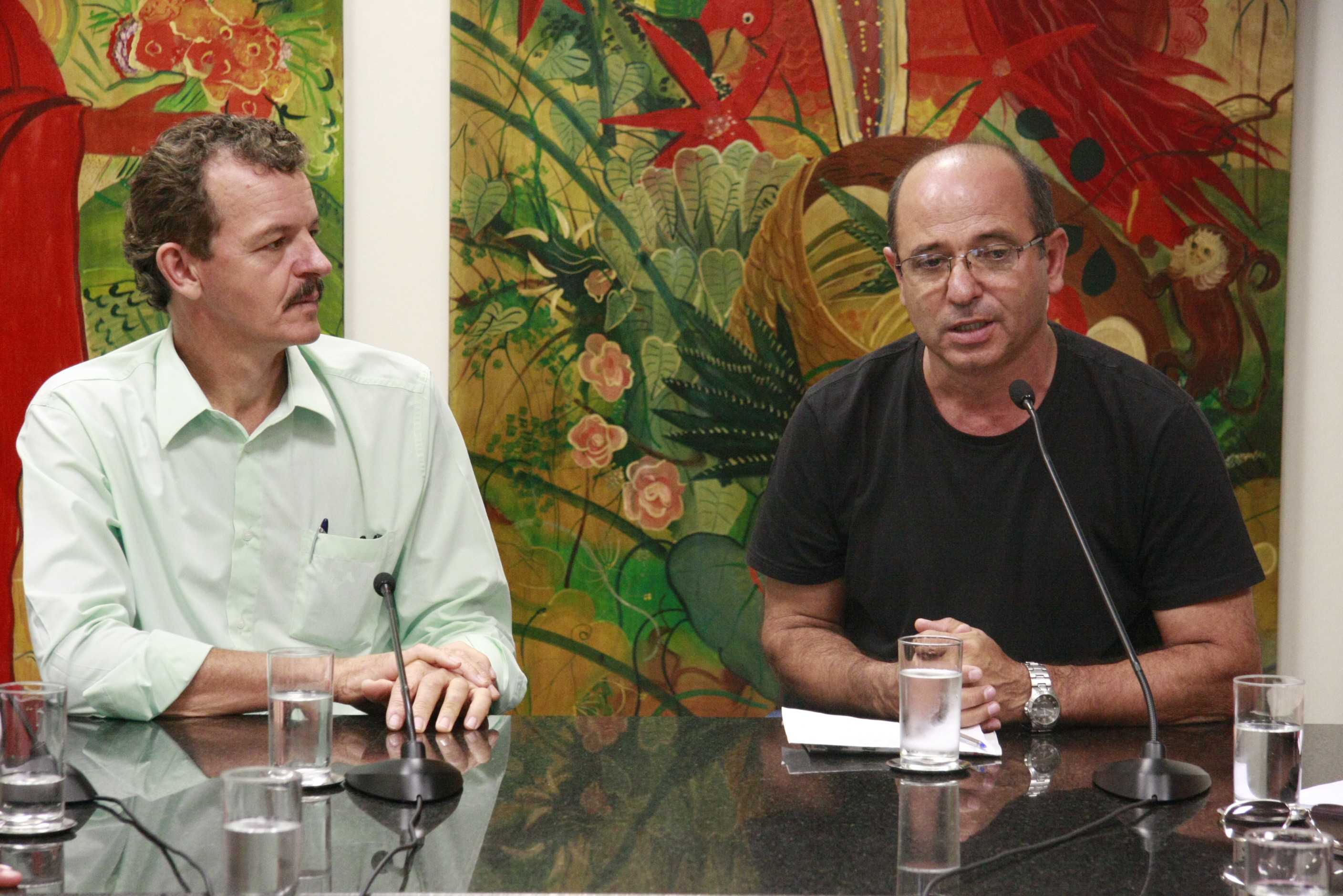 Reunião dos líderes das bancadas. FOTO: Thiago Marthendal