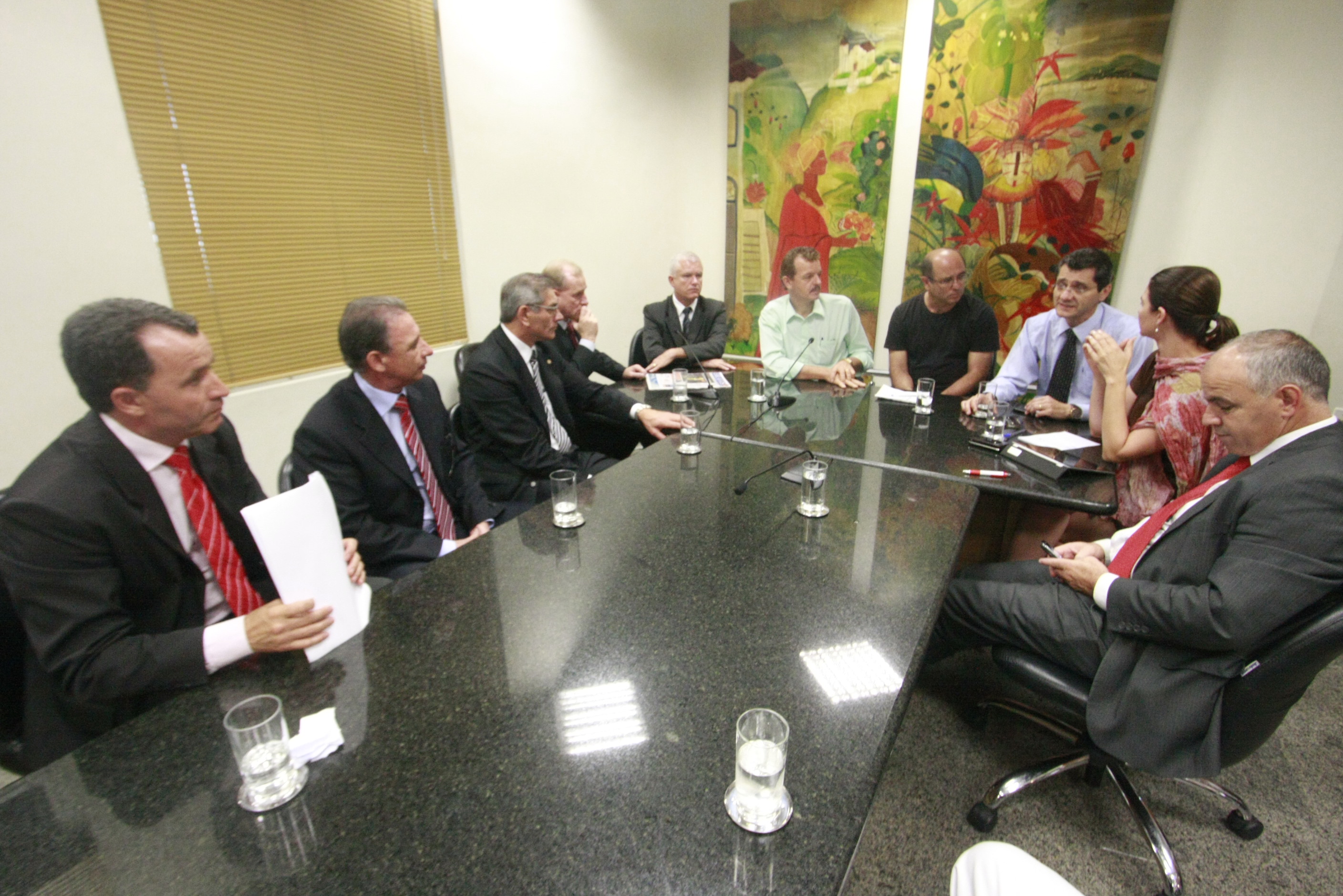 Reunião dos líderes das bancadas