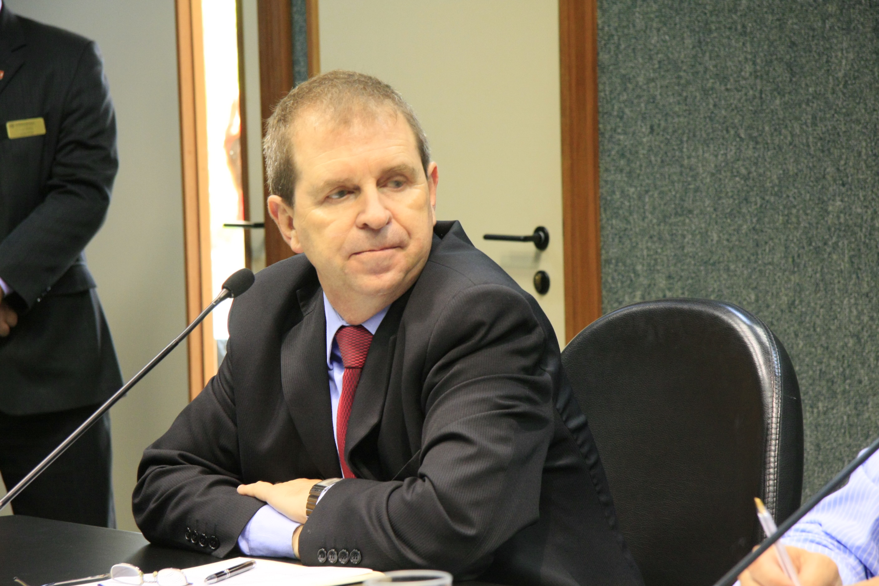 Reunião de Comissão de Segurança Pública. Deputado Maurício Eskudlark. Foto: Solon Soares
