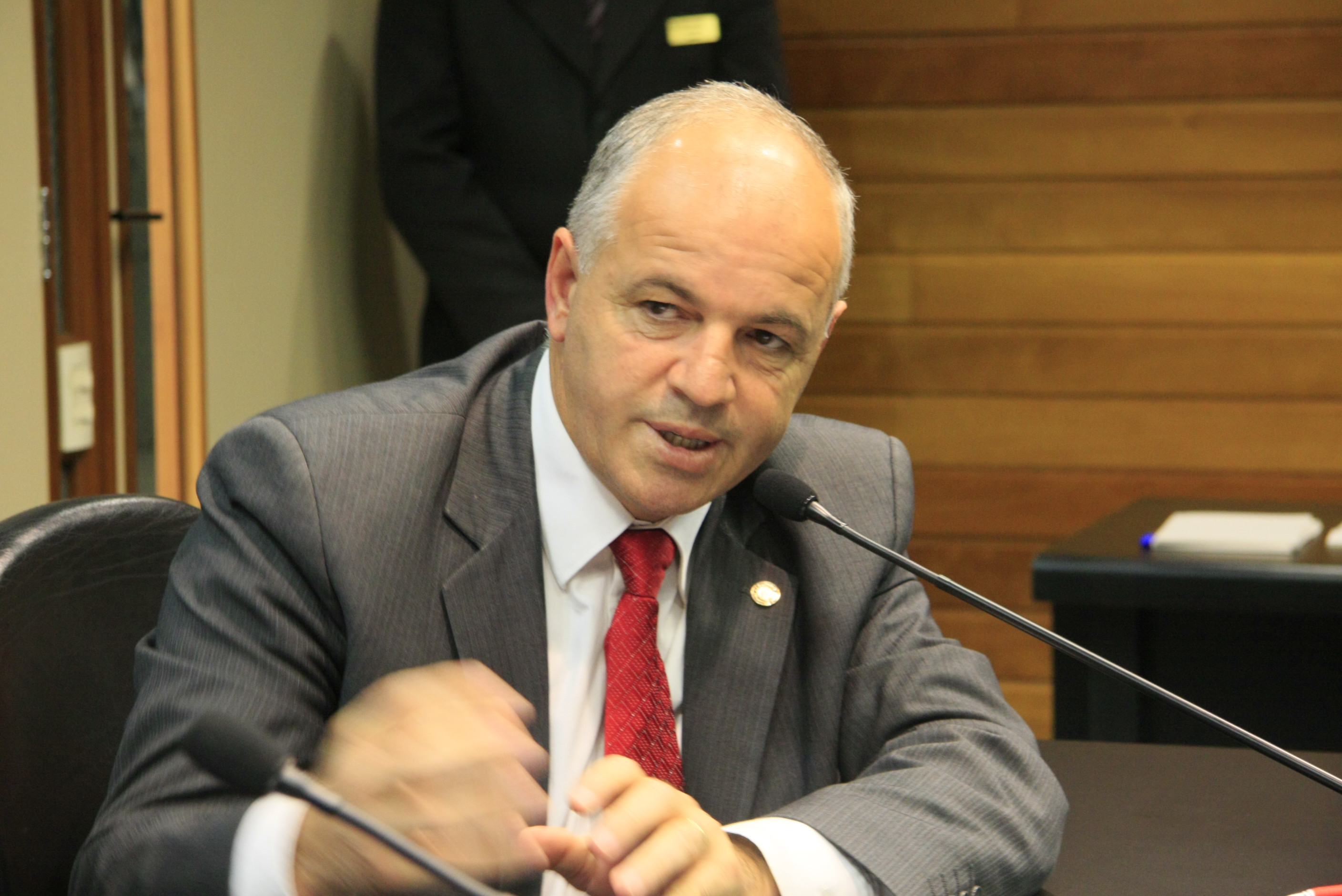 Reunião de Comissão de Segurança Pública. Deputado Sargento Amauri Soares. Foto: Solon Soares