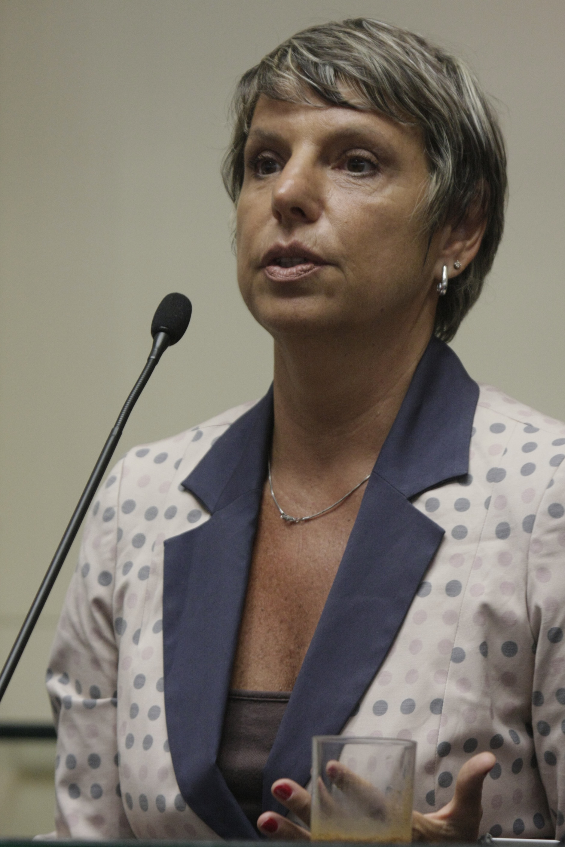 Fórum da UNALE  Jornalista Salete Lemos   FOTO: Carlos Kilian