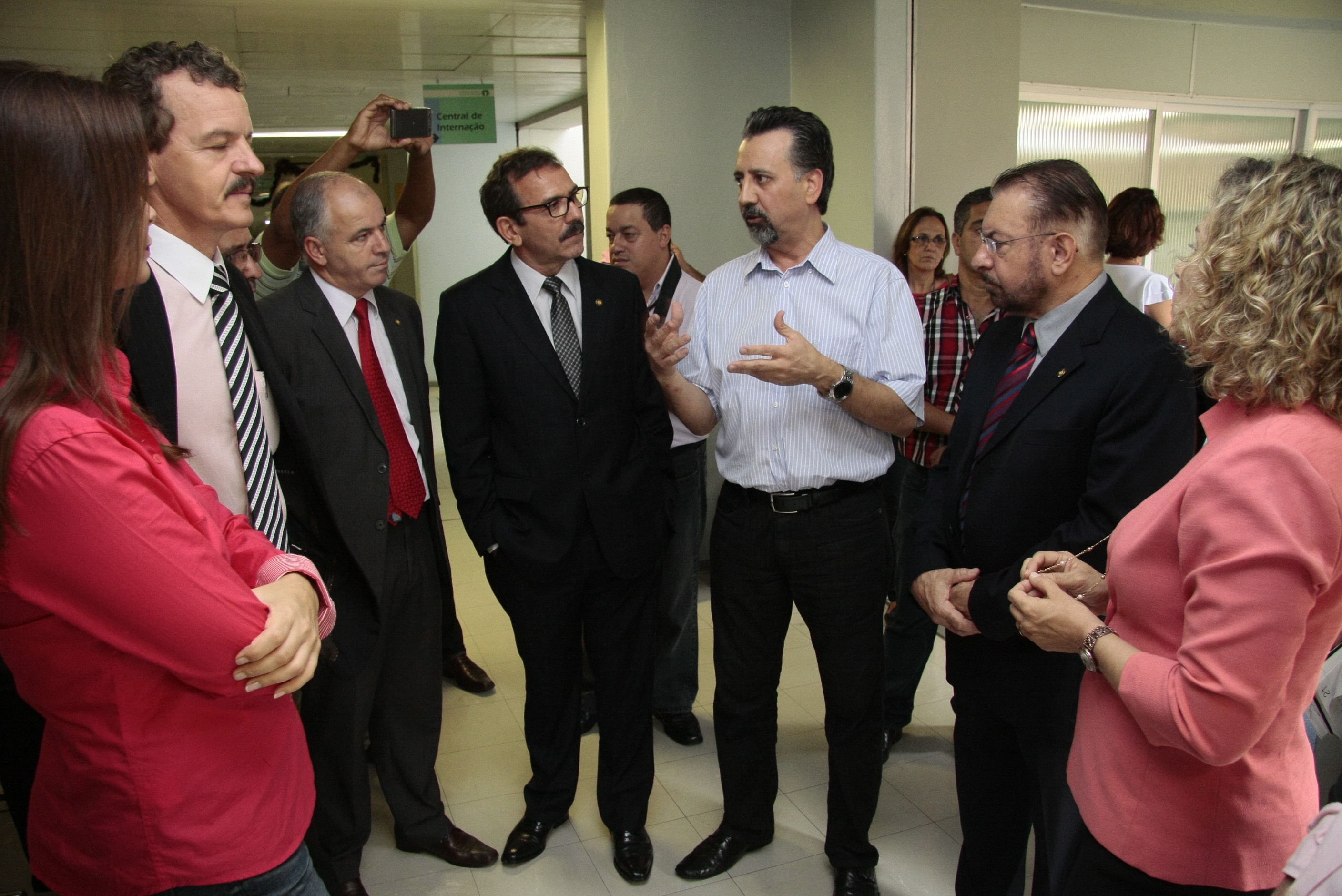 Comissão de Saúde visita o Hospital Joana de Gusmão.  Foto: Miriam Zomer