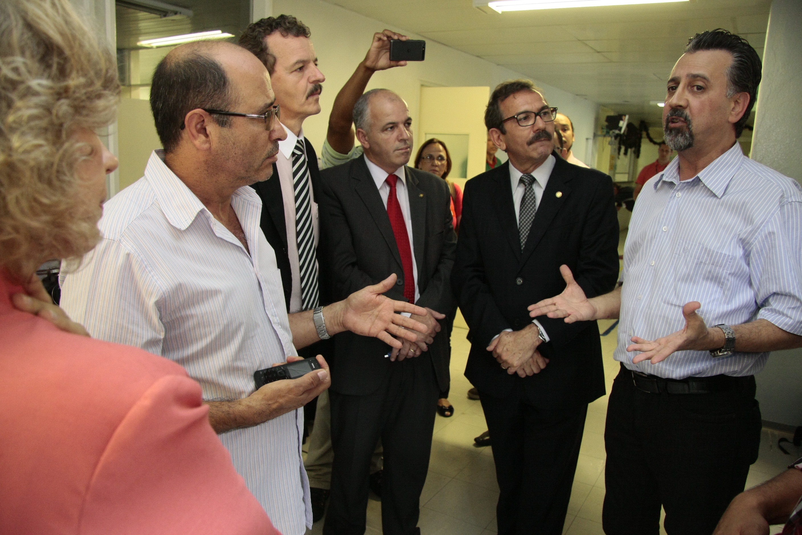 Comissão de Saúde visita o Hospital Joana de Gusmão.  Foto: Miriam Zomer