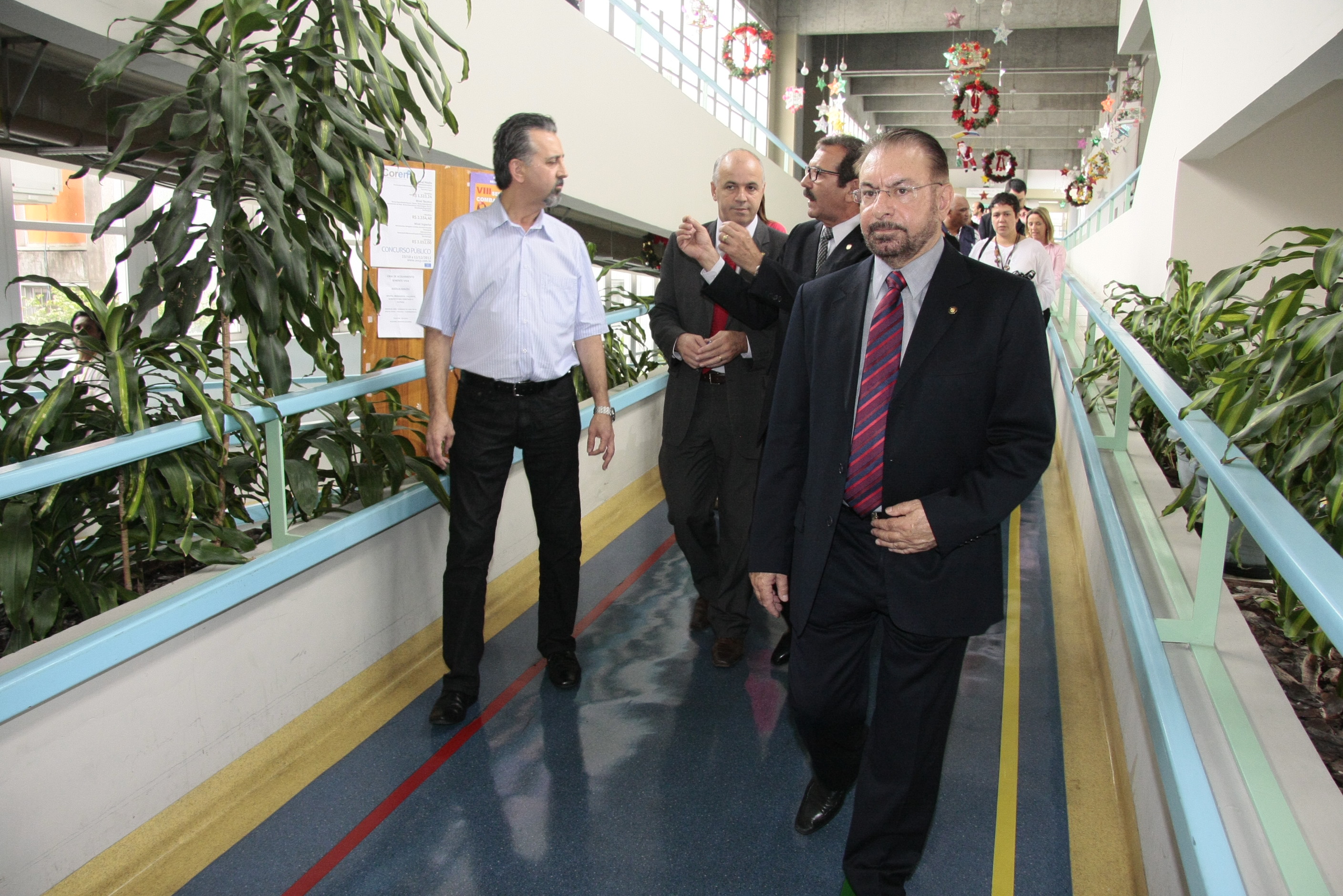 Comissão de Saúde visita o Hospital Joana de Gusmão.  Foto: Miriam Zomer