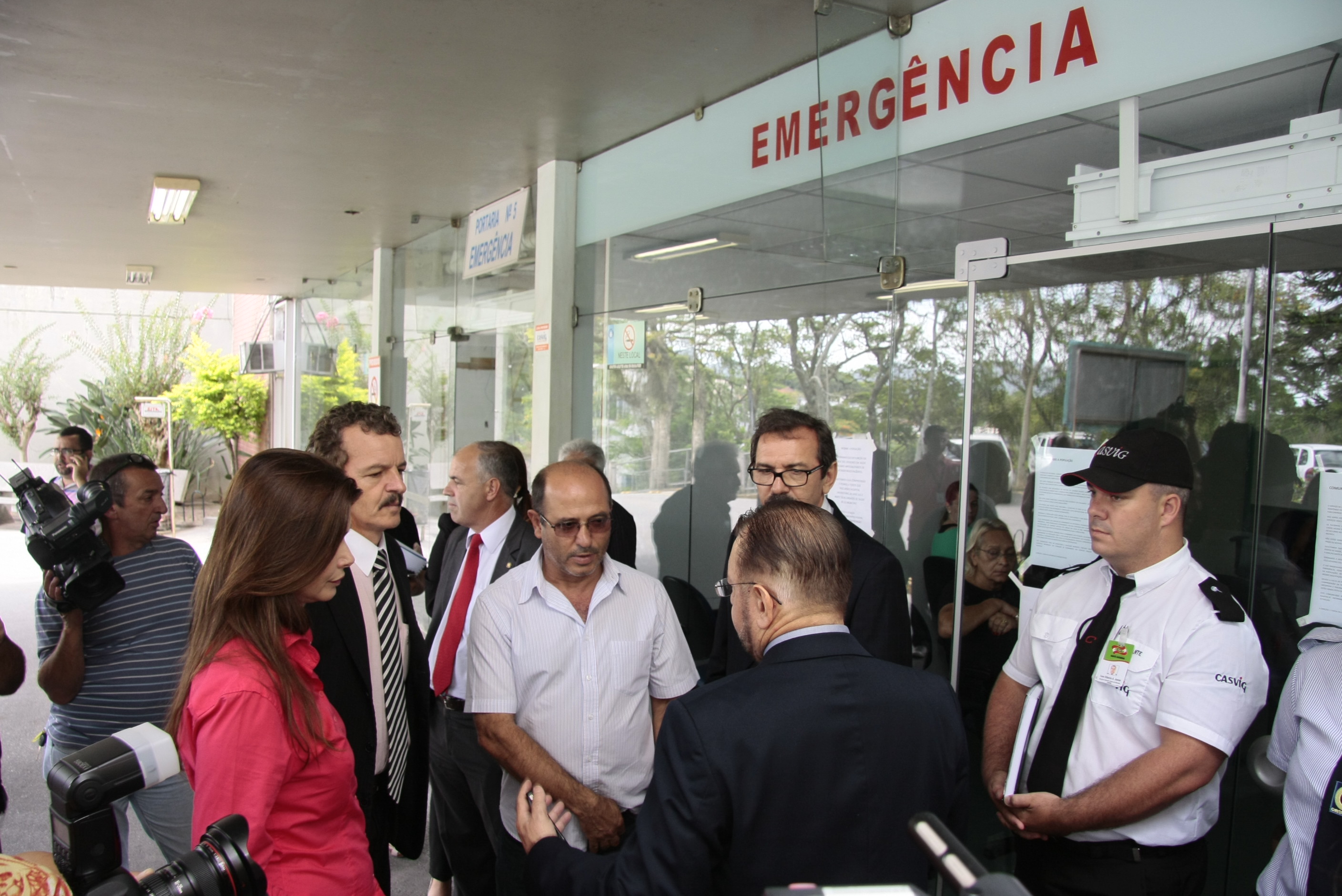 Comissão de Saúde visita o Hospital Joana de Gusmão.  Foto: Miriam Zomer