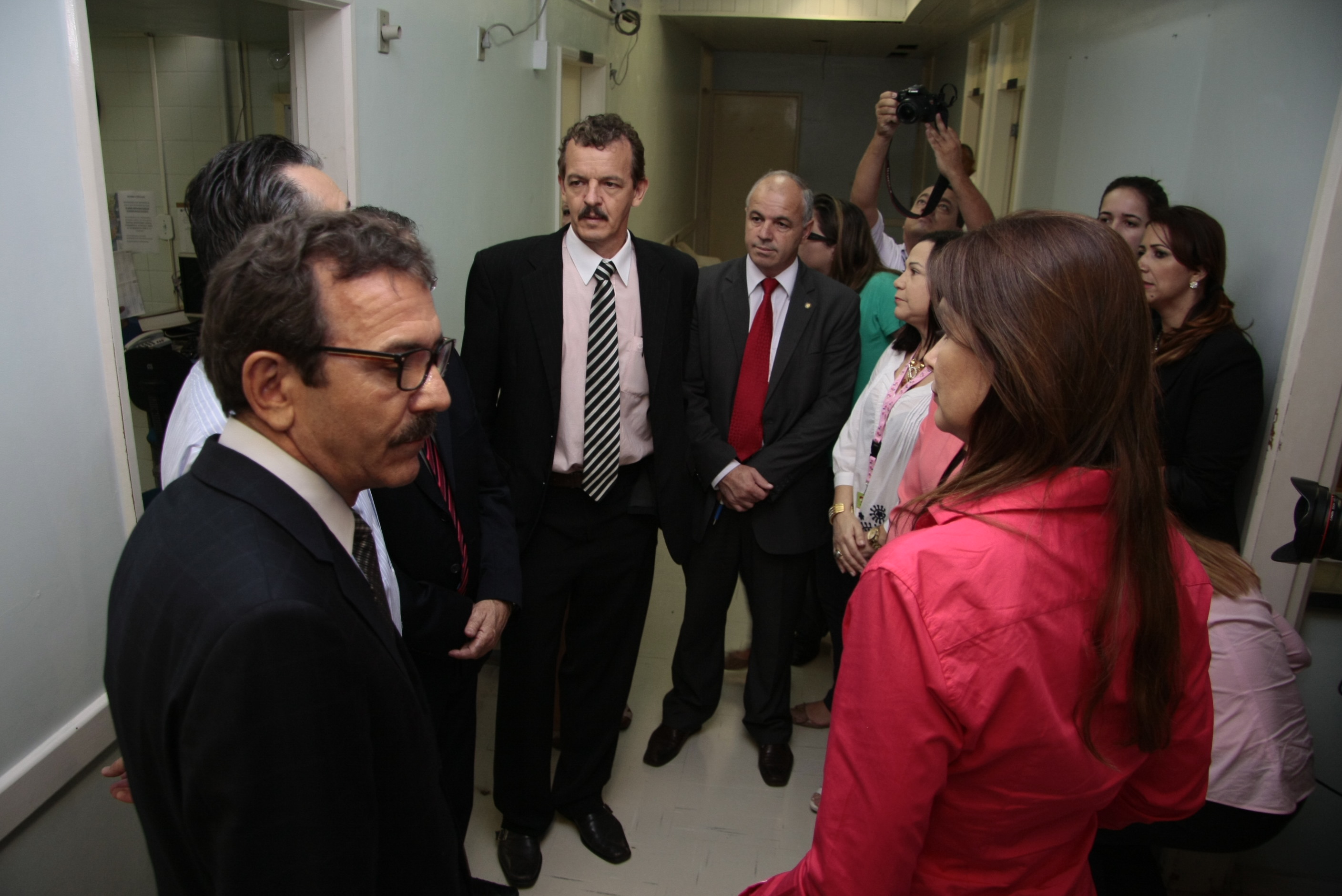 Comissão de Saúde visita o Hospital Joana de Gusmão.  Foto: Miriam Zomer