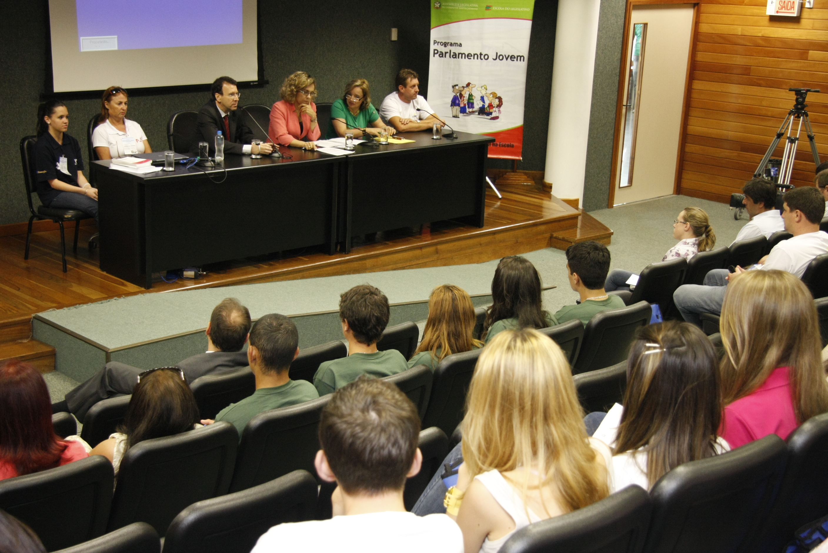Parlamento Jovem- Foto: Carlos Kilian