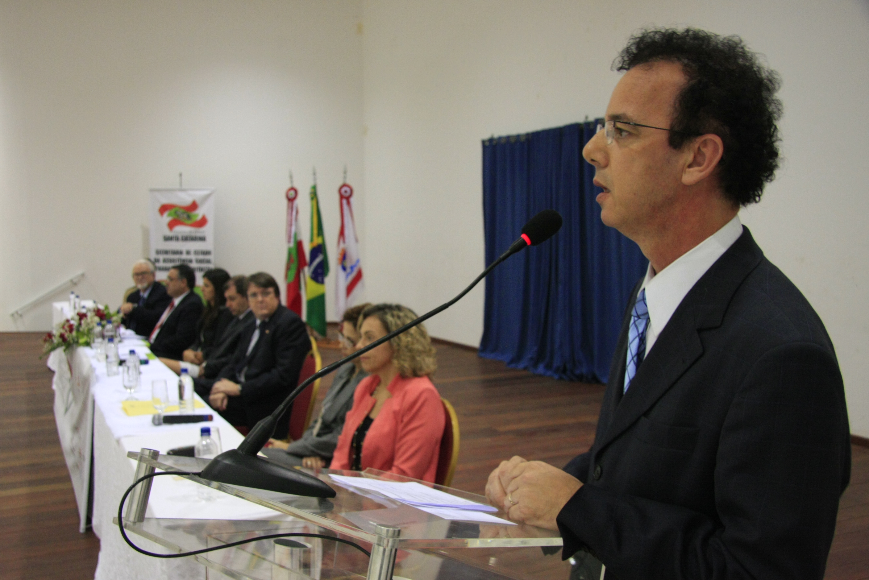 1º Encontro Catarinense de Políticas Públicas Sobre Drogas - Deputado Ismael dos Santos (PSD) - Foto: Lucas Gabriel Diniz