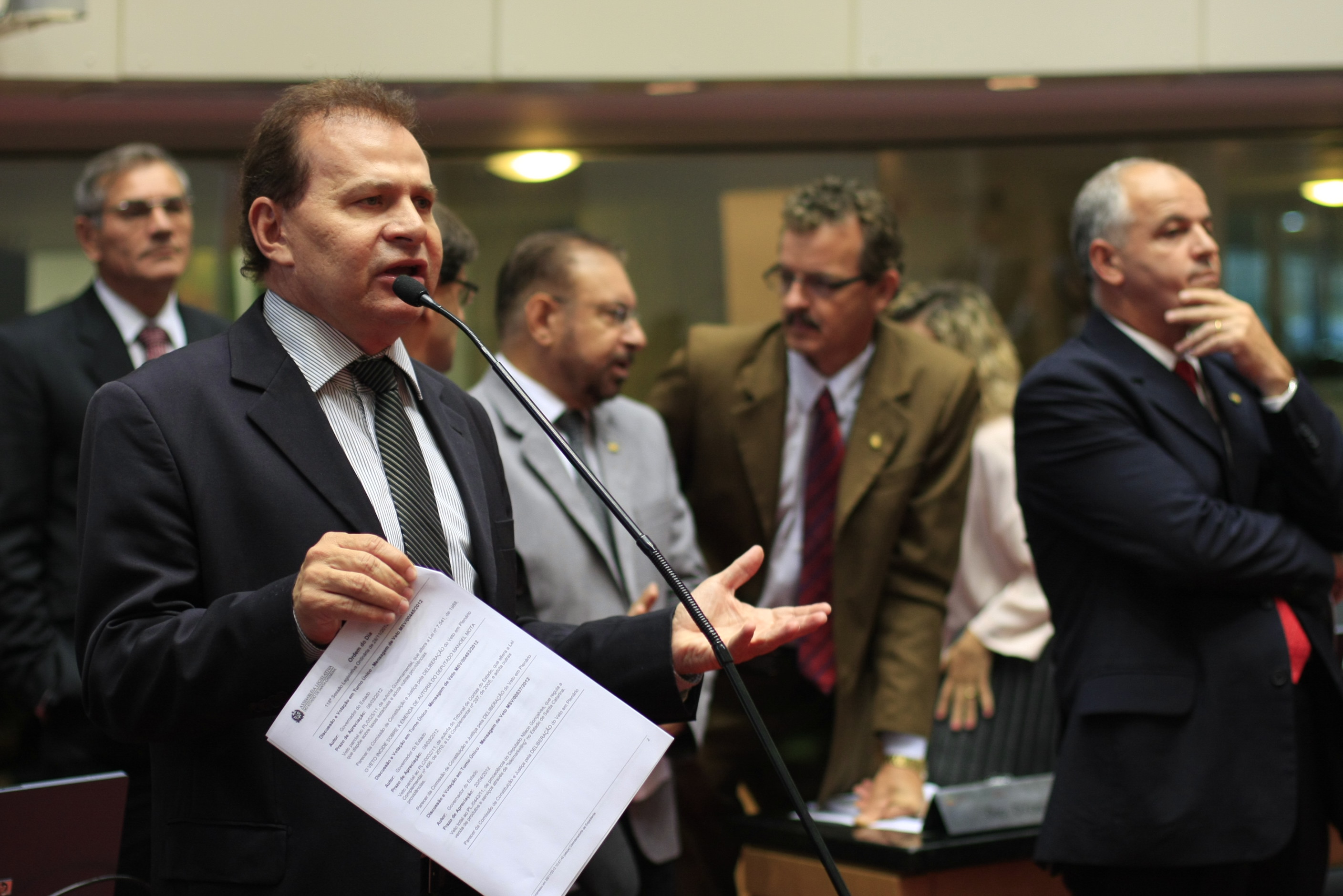 Sessão Ordinária - Deputado Gilmar Knaesel (PMDB) - Foto: Lucas Gabriel Diniz