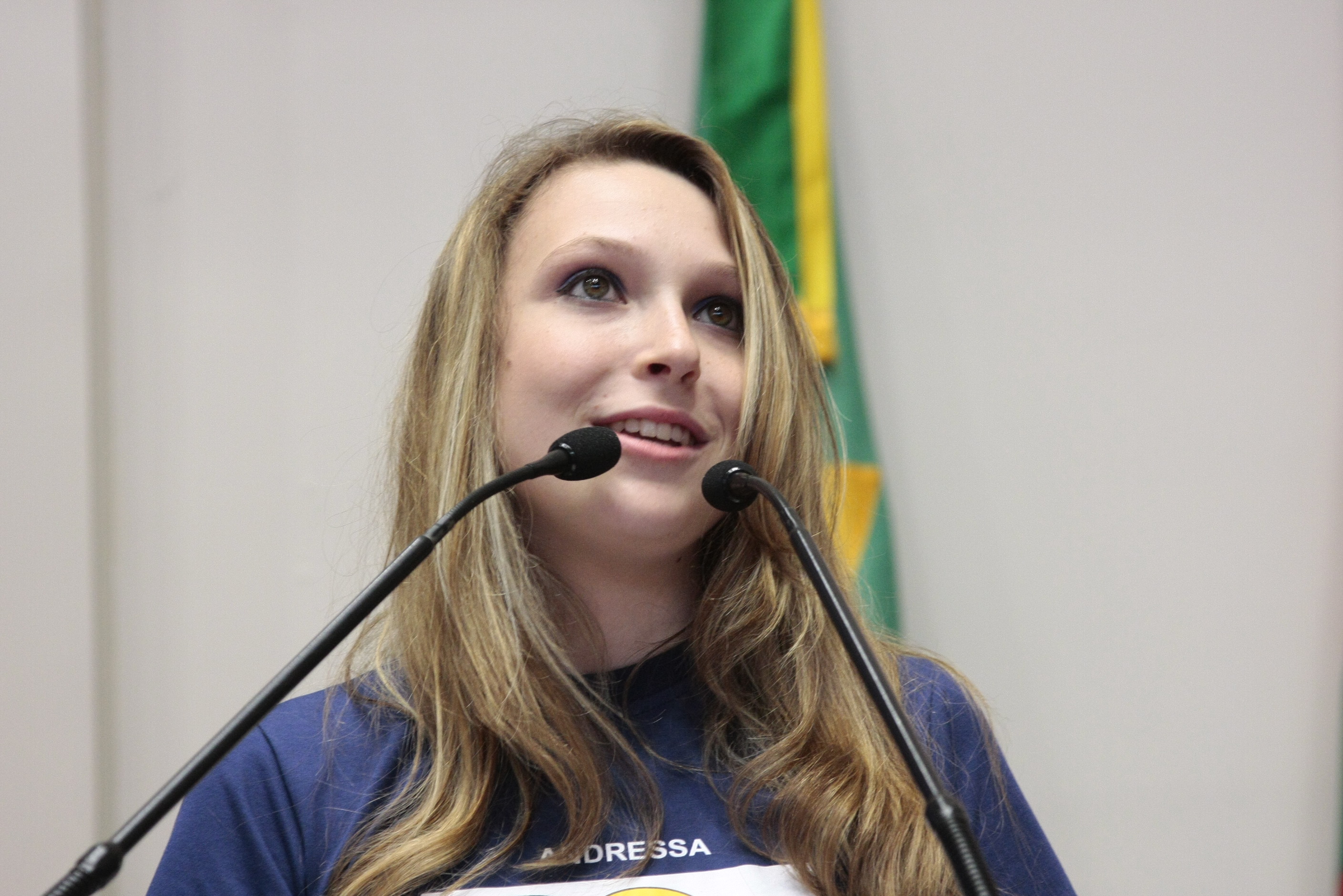 Andressa Bussolaro (PJDC) - 14ª Edição do Programa Parlamento Jovem - Foto: Solon Soares