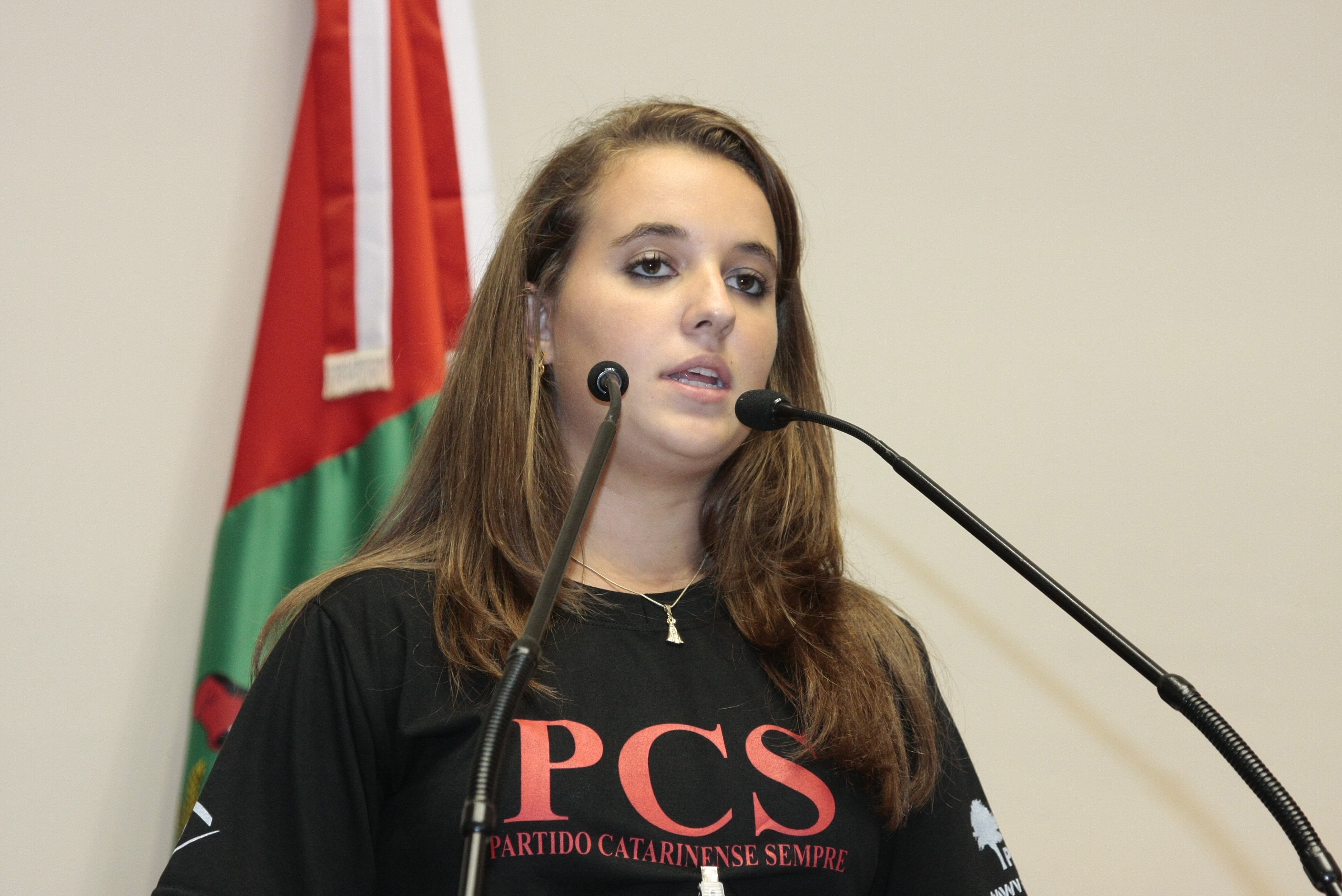 Luana Cristina Bora (PCS) - 14ª Edição do Programa Parlamento Jovem - Foto: Solon Soares