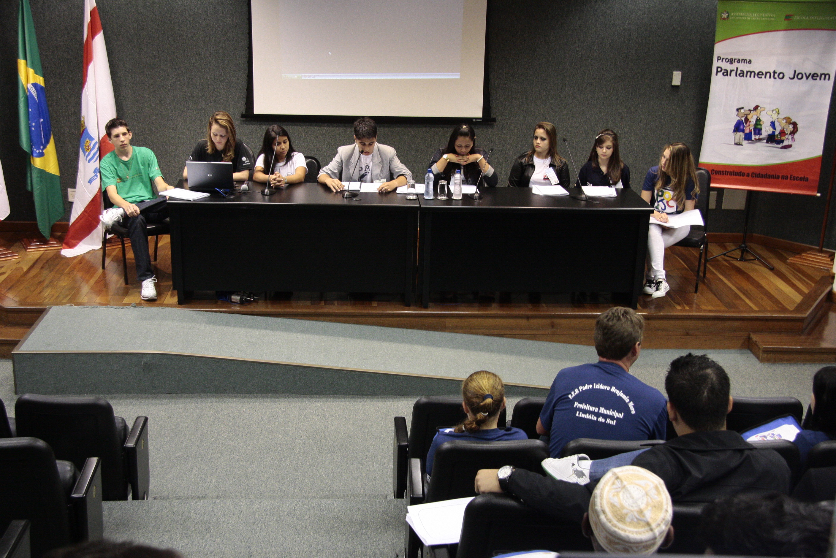 14ª Edição do Programa Parlamento Jovem. Fotos: Miriam Zomer