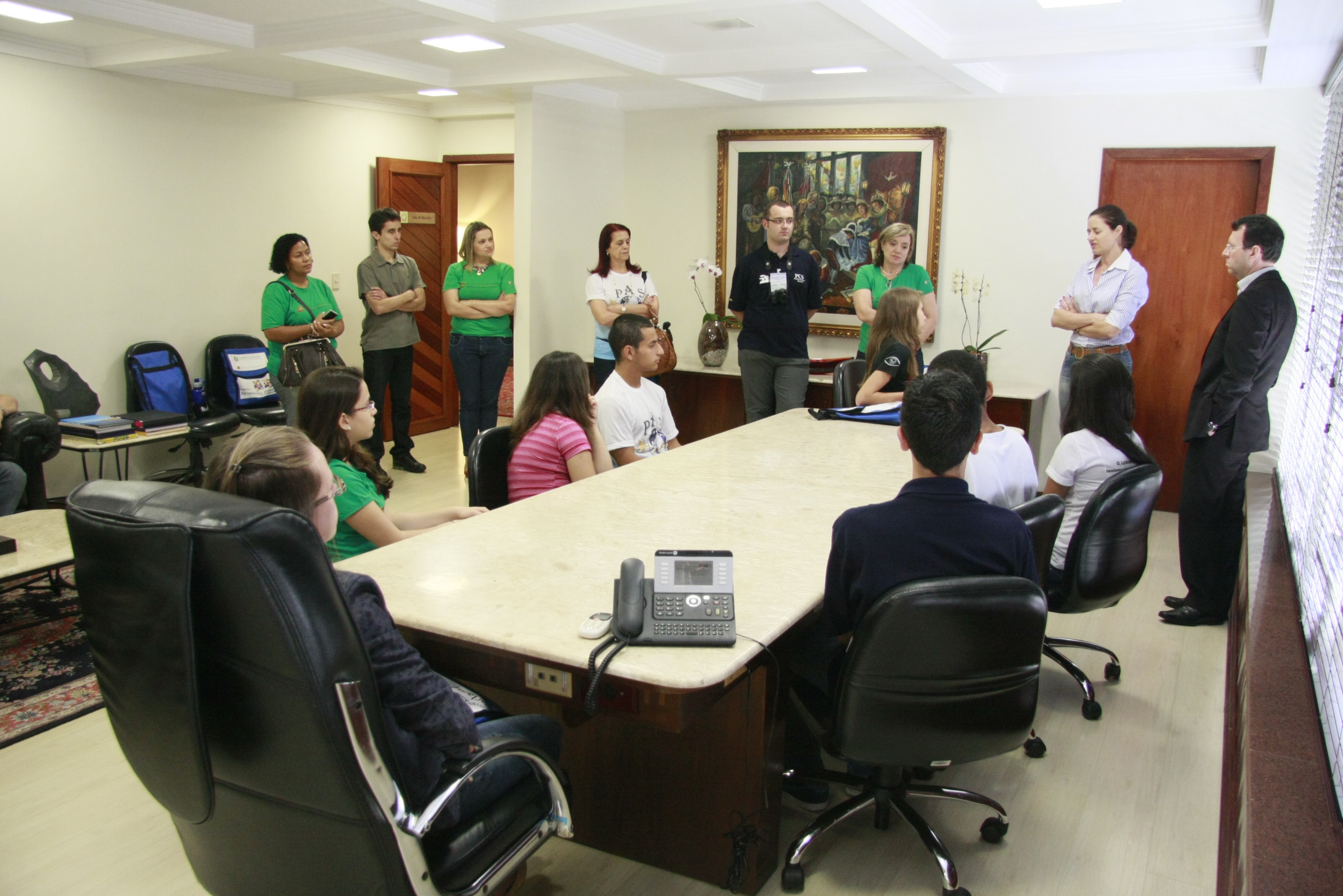 14ª Edição do Programa Parlamento Jovem. Escola Participante. Foto: Thiago Marthendal