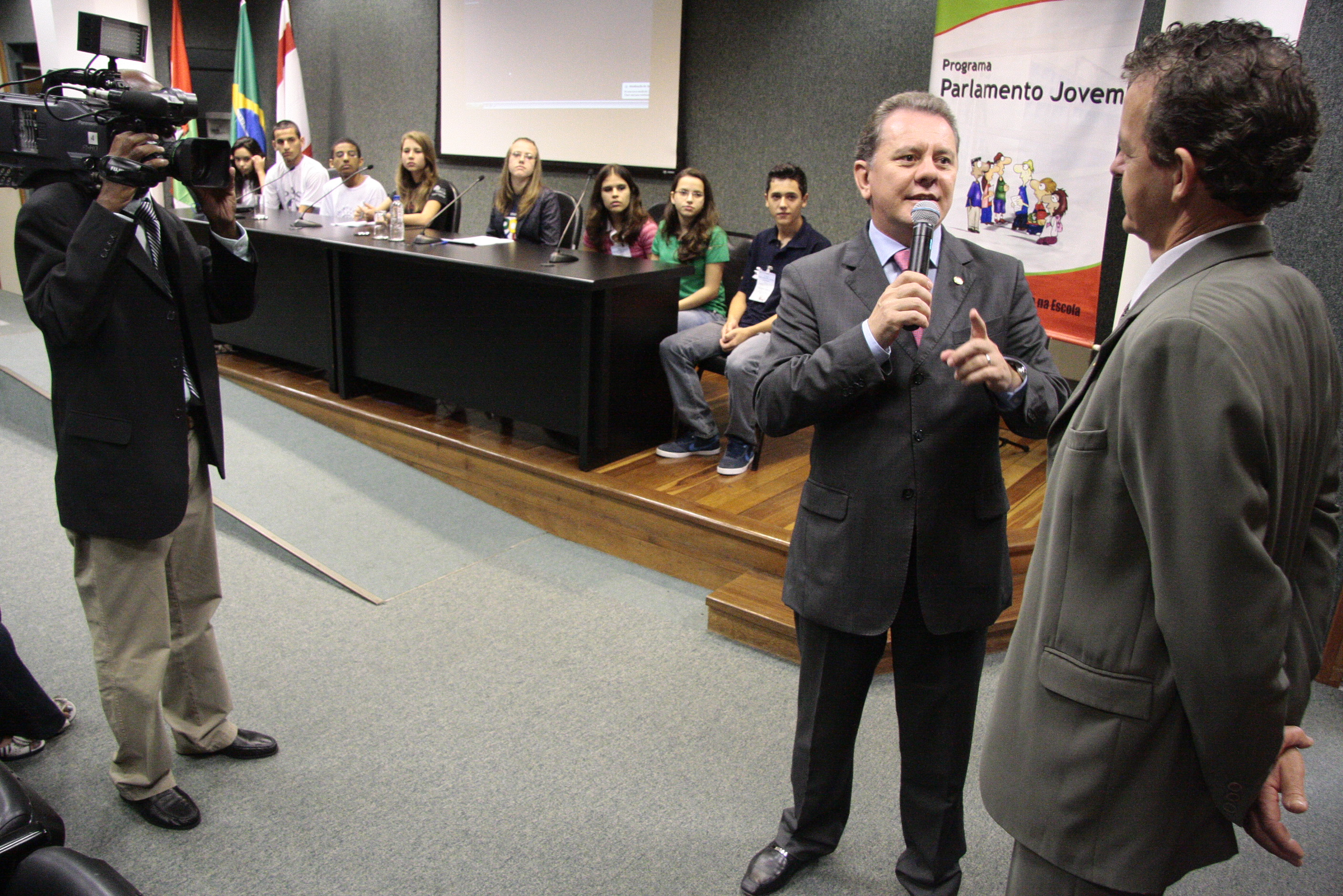 14ª Edição do Programa Parlamento Jovem. Fotos: Miriam Zomer
