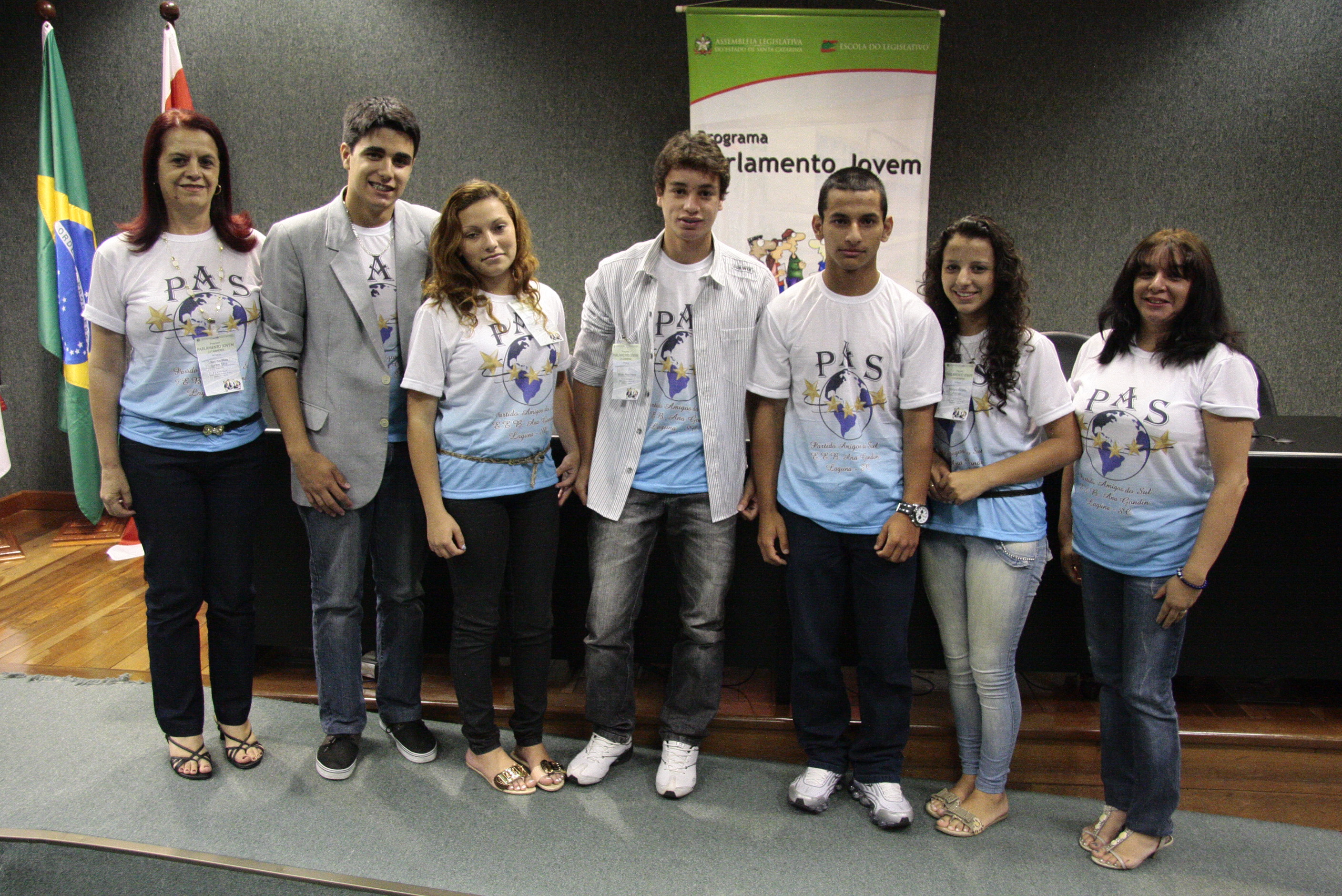 14ª Edição do Programa Parlamento Jovem. Escola Participante. Foto: Miriam Zomer