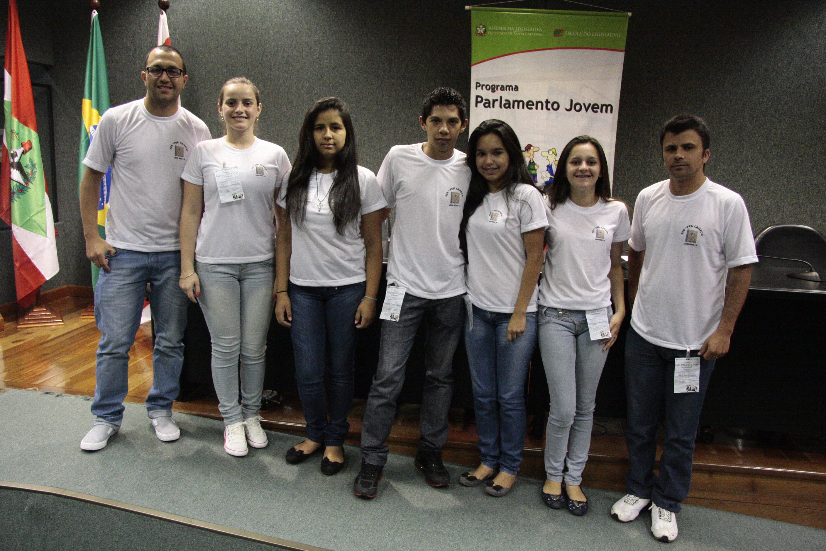 14ª Edição do Programa Parlamento Jovem. Escola Participante. Foto: Miriam Zomer