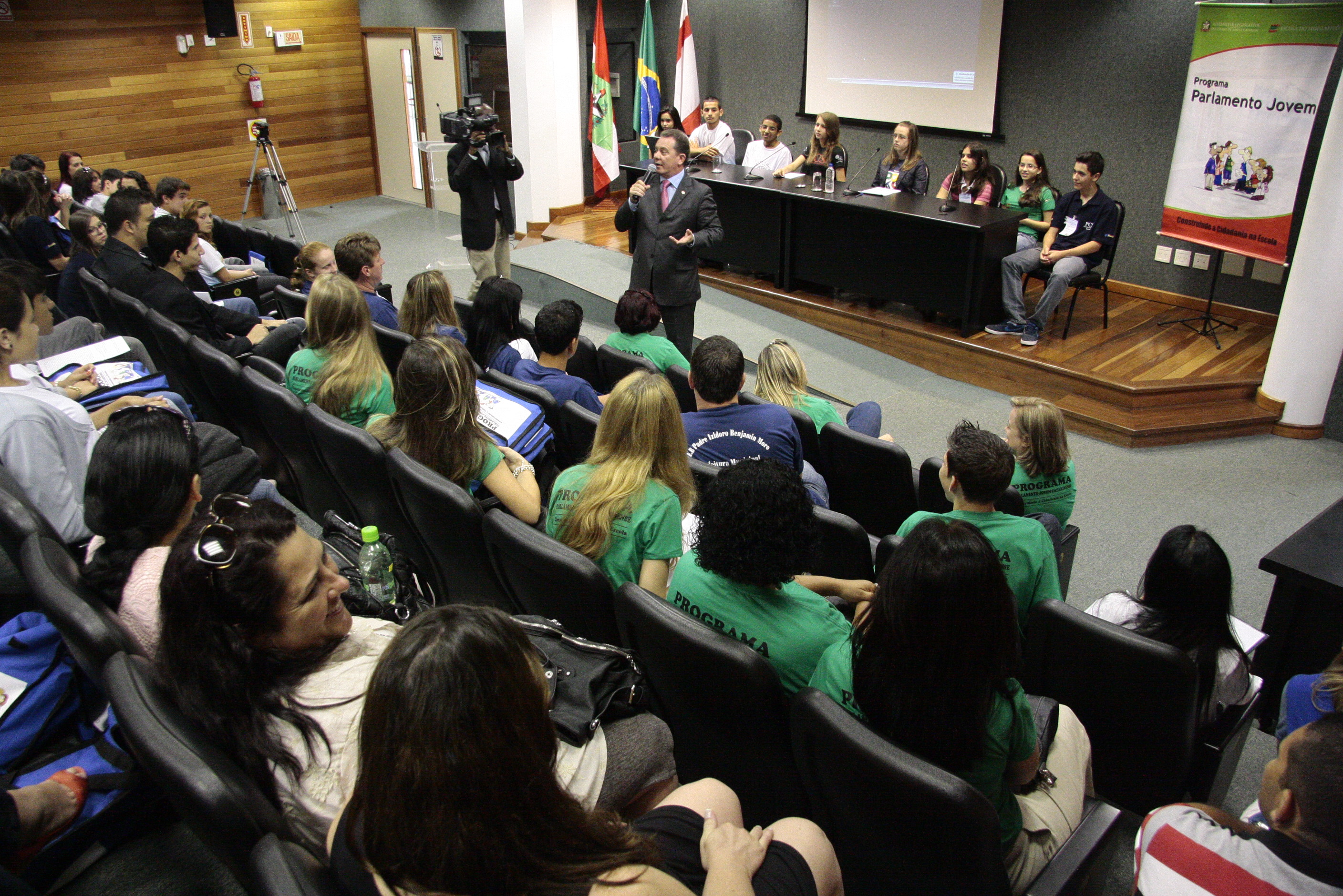14ª Edição do Programa Parlamento Jovem. Fotos: Miriam Zomer