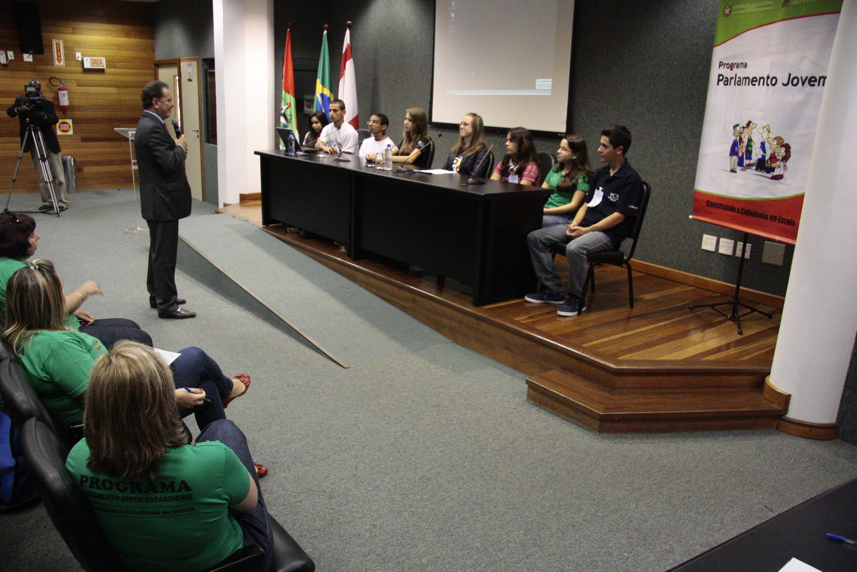 14ª Edição do Programa Parlamento Jovem. Fotos: Miriam Zomer