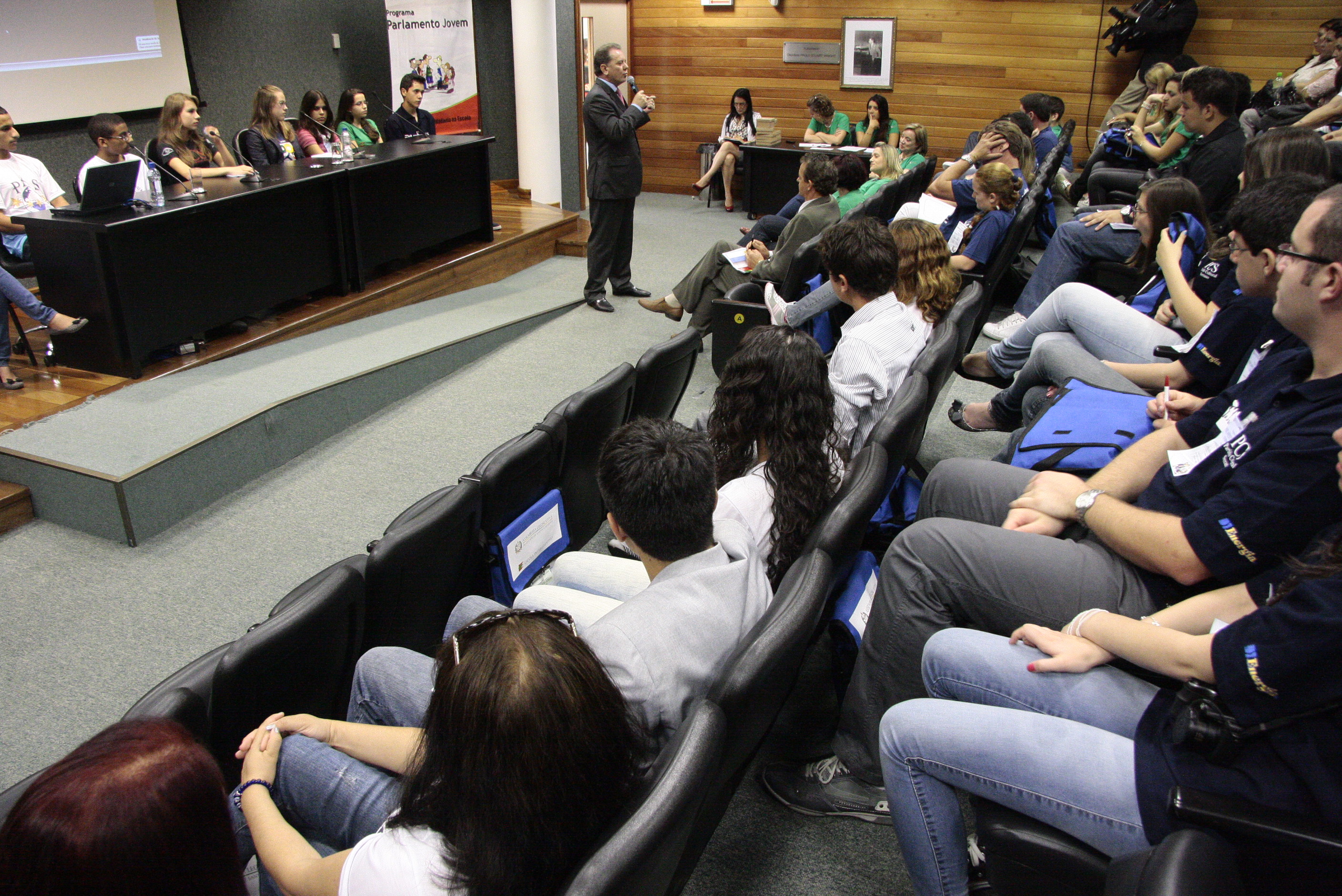 14ª Edição do Programa Parlamento Jovem. Fotos: Miriam Zomer
