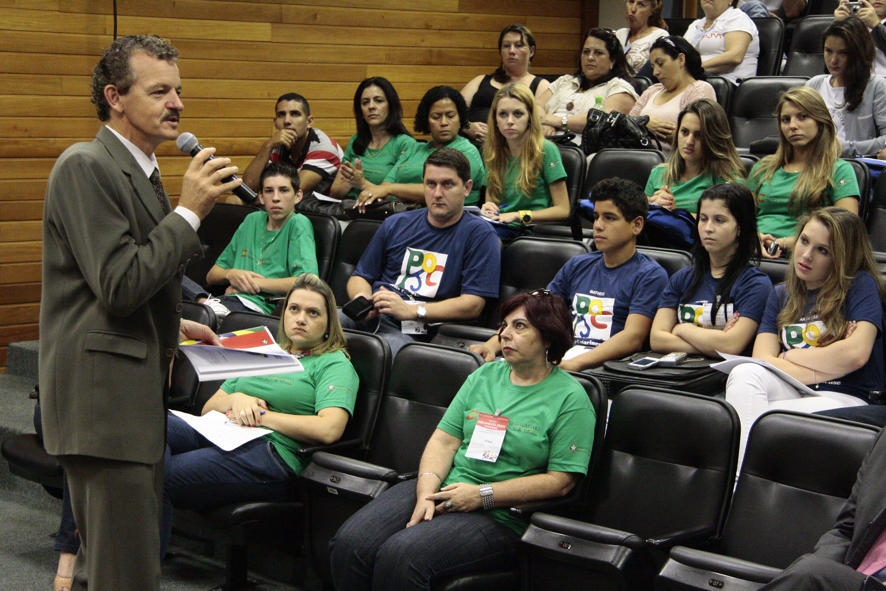 14ª Edição do Programa Parlamento Jovem. Fotos: Miriam Zomer