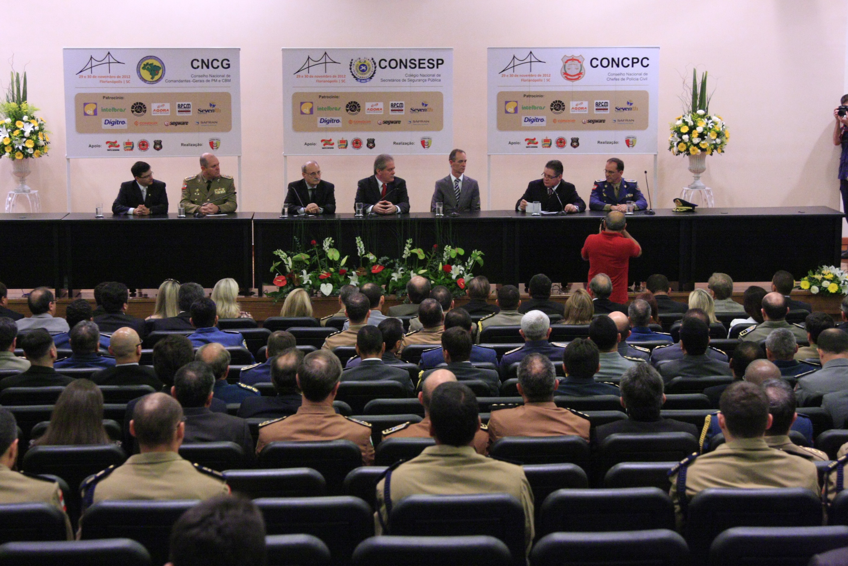 Abertura das Reuniões Simultâneas do Colégio Nacional de Secretários de Segurança Pública