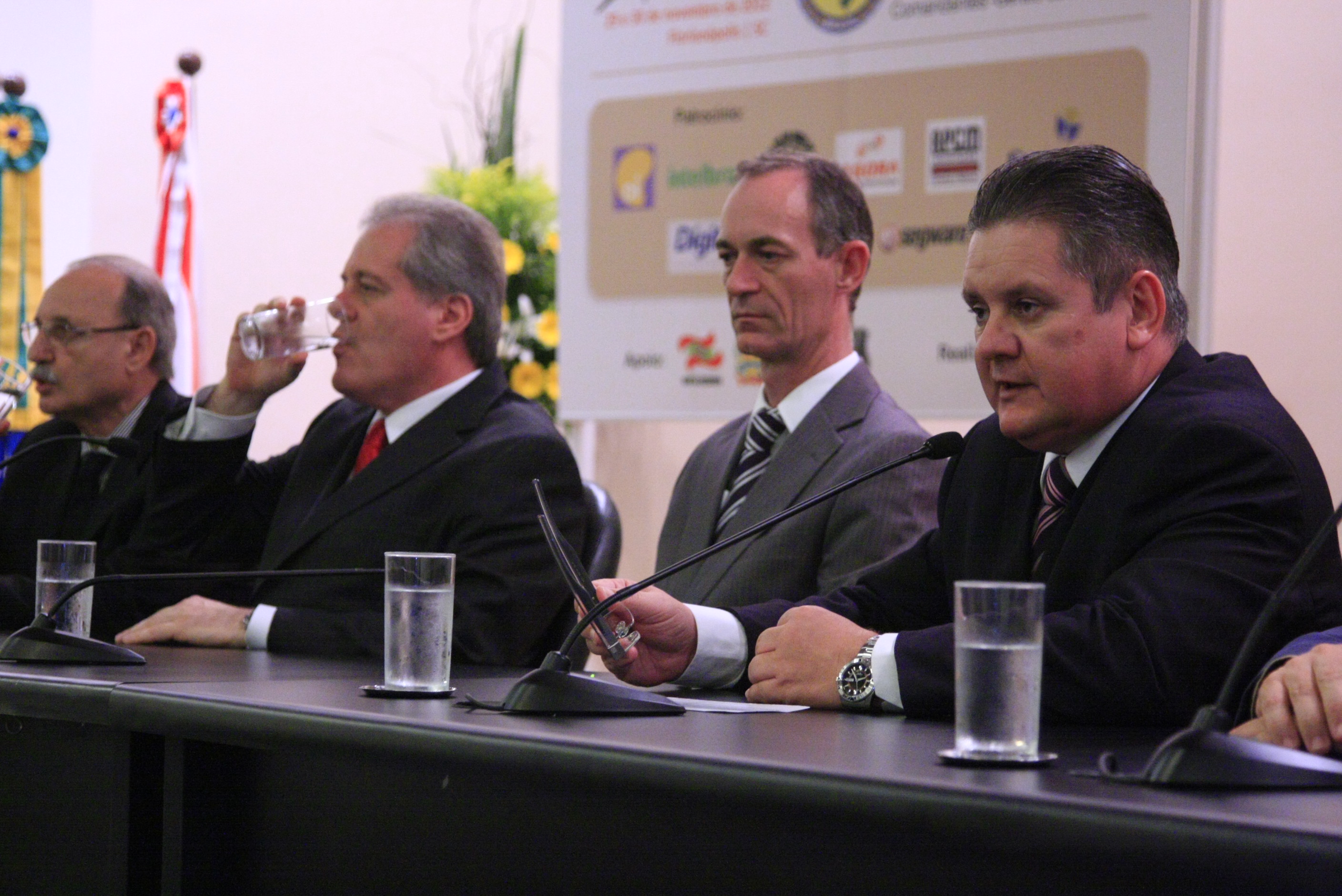Abertura das Reuniões Simultâneas do Colégio Nacional de Secretários de Segurança Pública. Foto: Lucas Gabriel Diniz