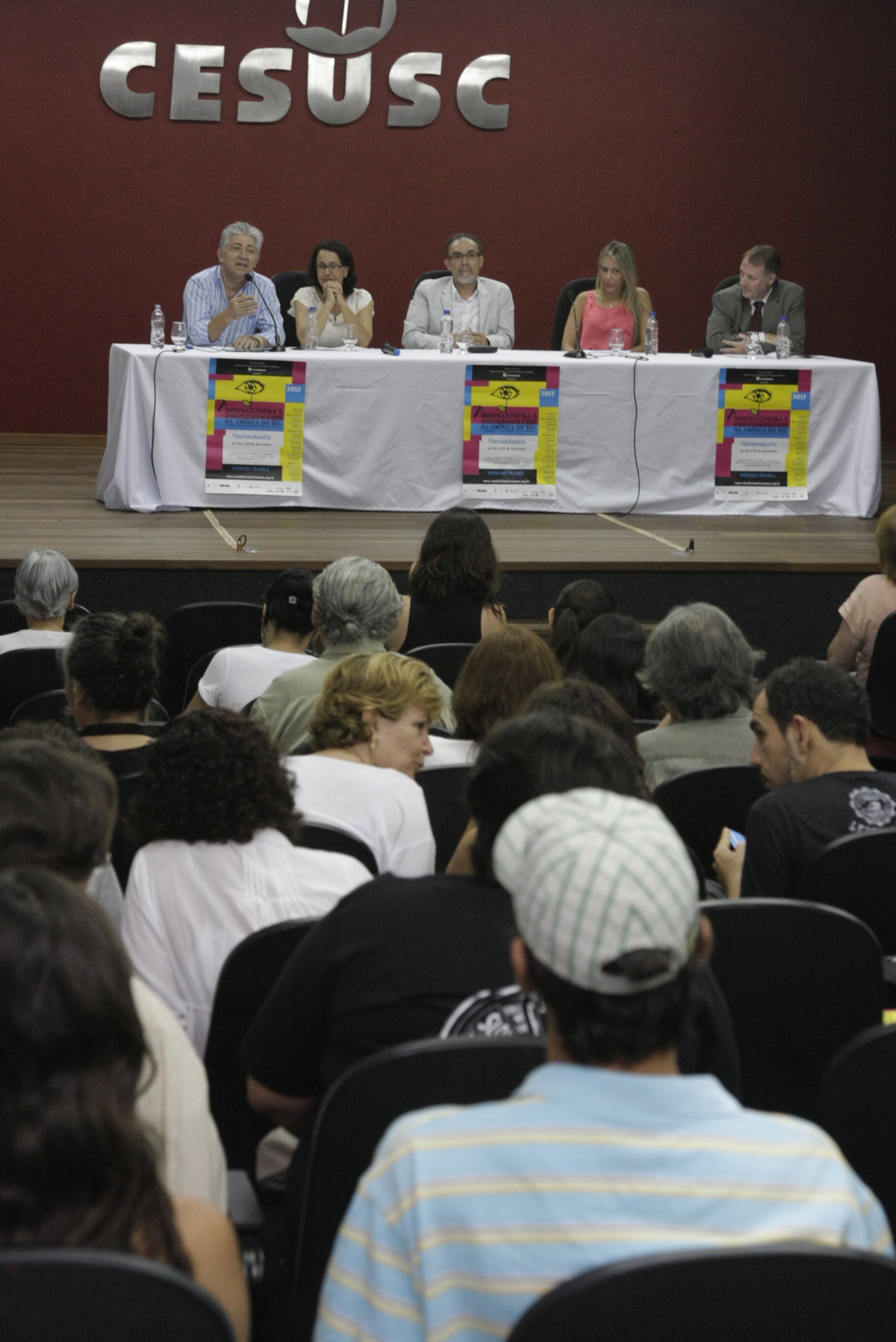 Cerimonia de Abertura da 7ª Mostra Cinema e Direitos Humanos na America do Sul    Foto- Carlos Kilian