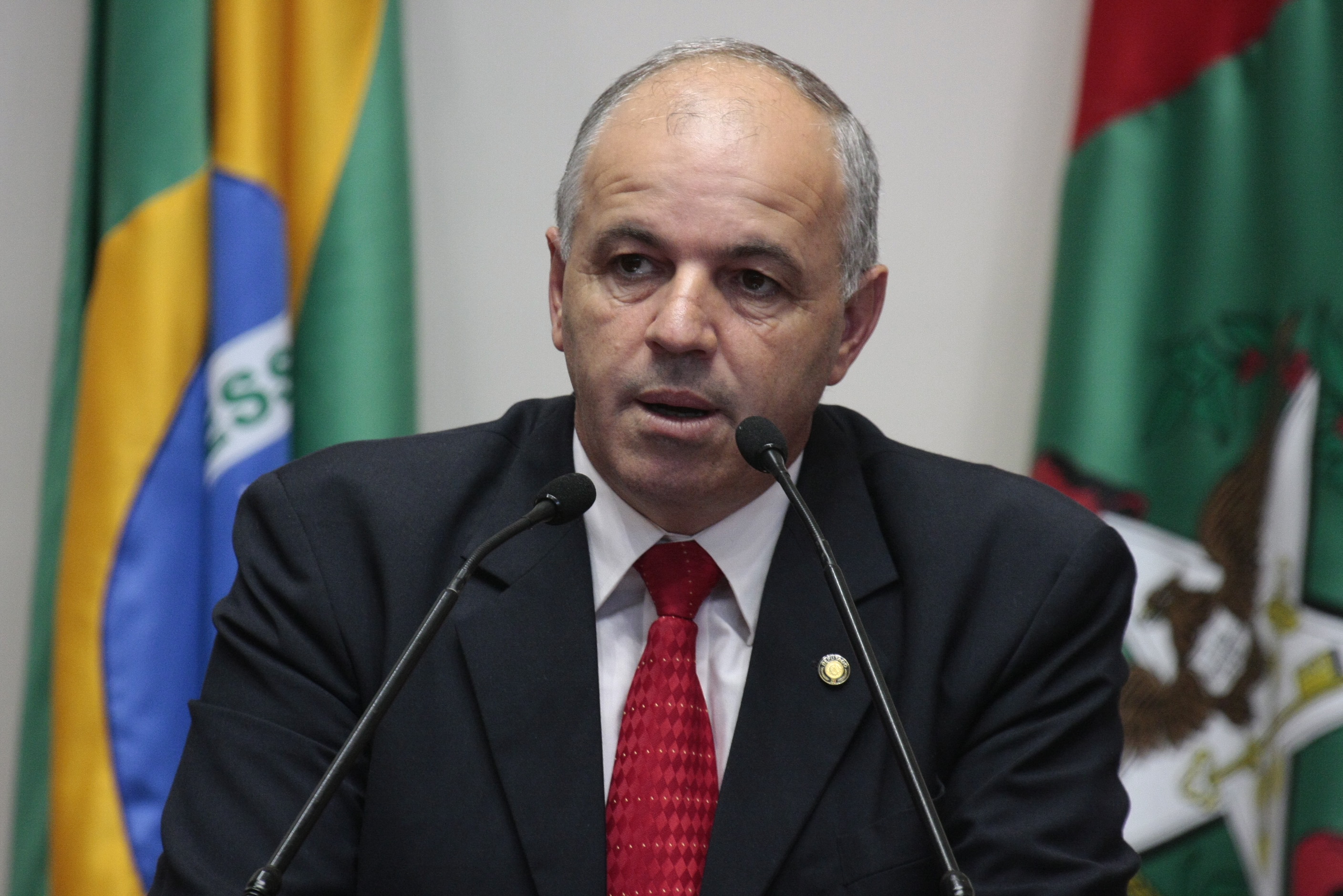 Sessão Ordinária - Plenário Osni Régis. Deputado Sargento Amauri Soares (PDT). Foto: Miriam Zomer