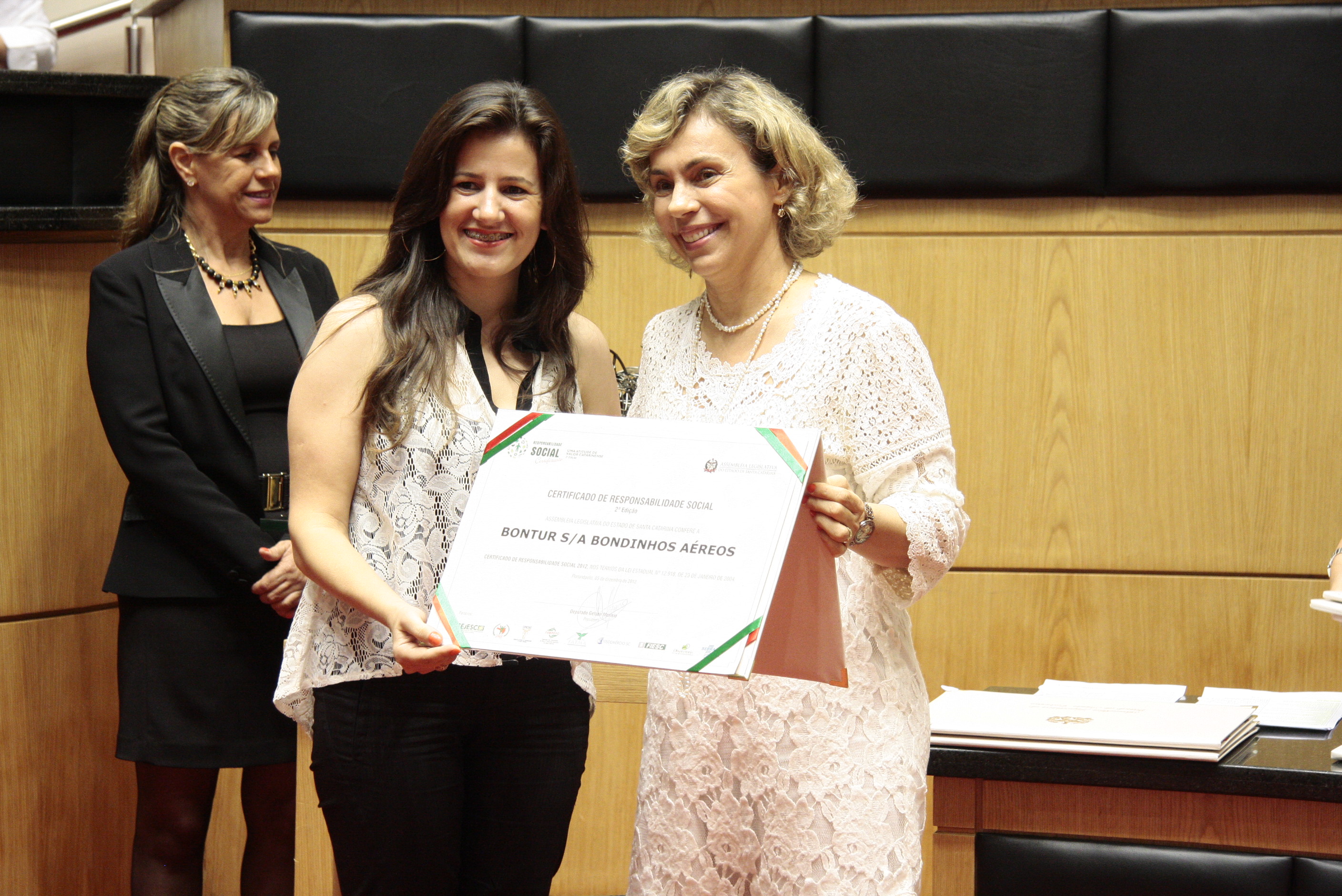 Sessão Especial de Certificação de Responsabilidade Social - 2012 - Foto: Miriam Zomer