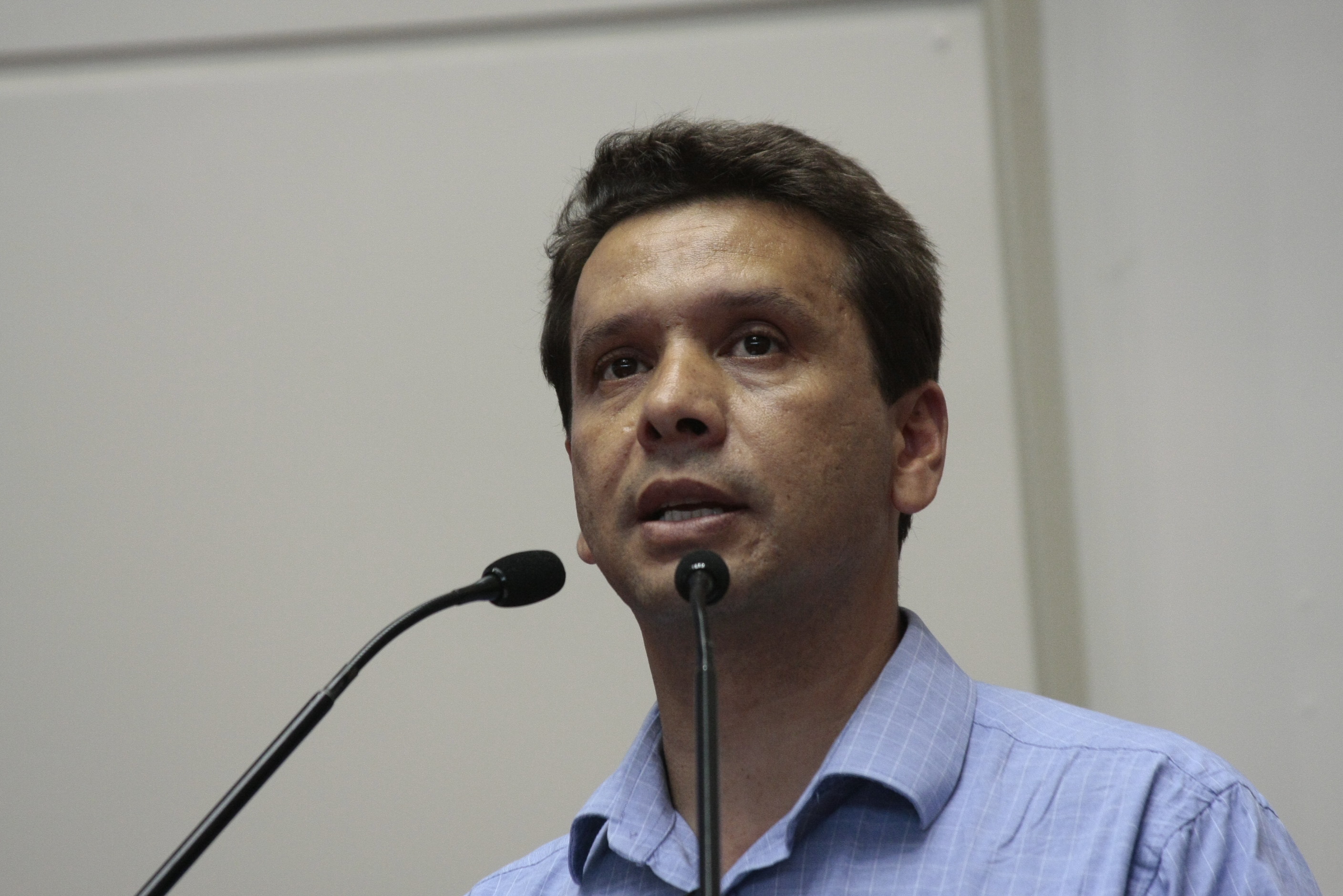 Sessão Ordinária da Assembleia Legislativa do Estado de Santa Catarina. Presidente do SINTESP  Mário Silva. Foto: Solon Soares