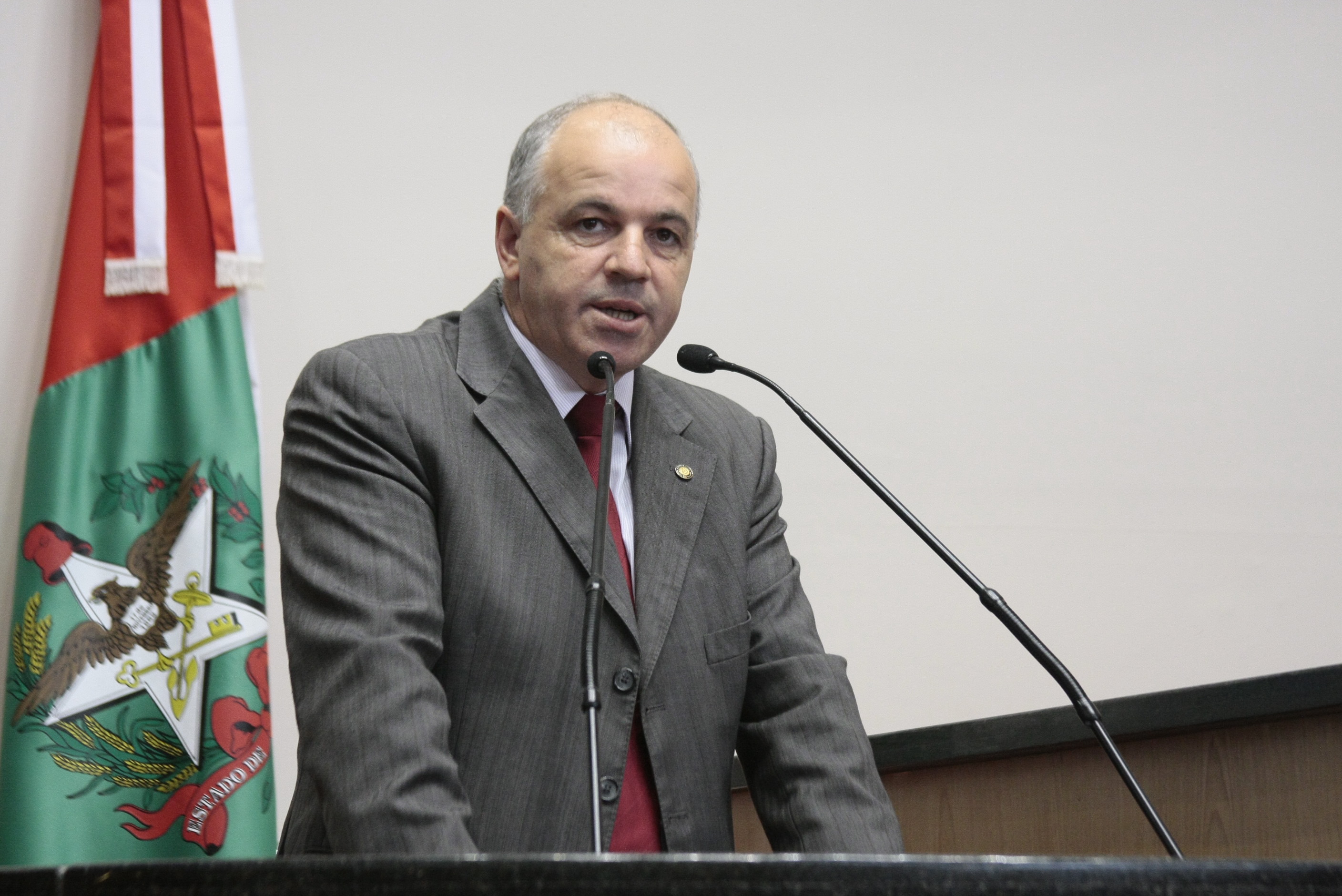 Sessão Ordinária da Assembleia Legislativa do Estado de Santa Catarina. Deputado Sargento Amauri Soares (PDT) Foto: Solon Soares