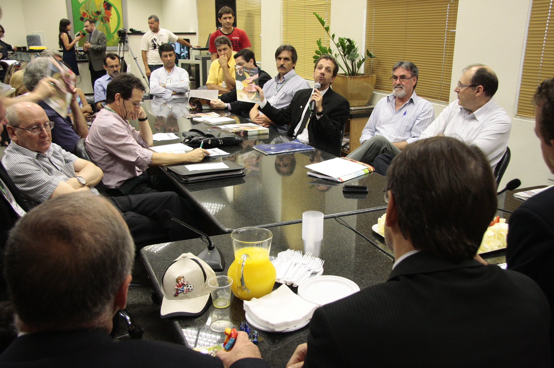 Reunião da Frente Parlamentar da Agricultura Familiar. Foto: Miriam Zomer